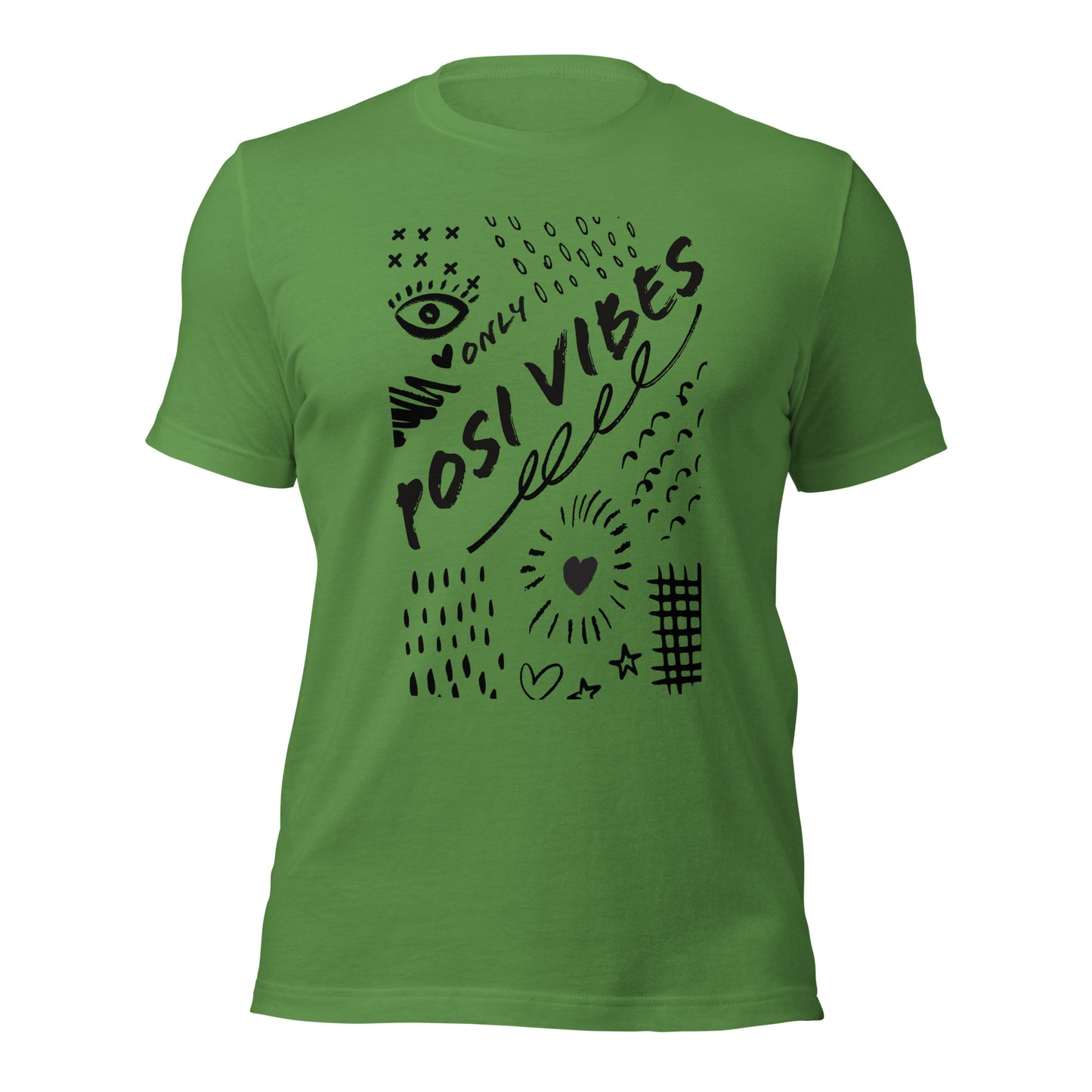 Posi Vibes Grafiti Unisex t-shirt