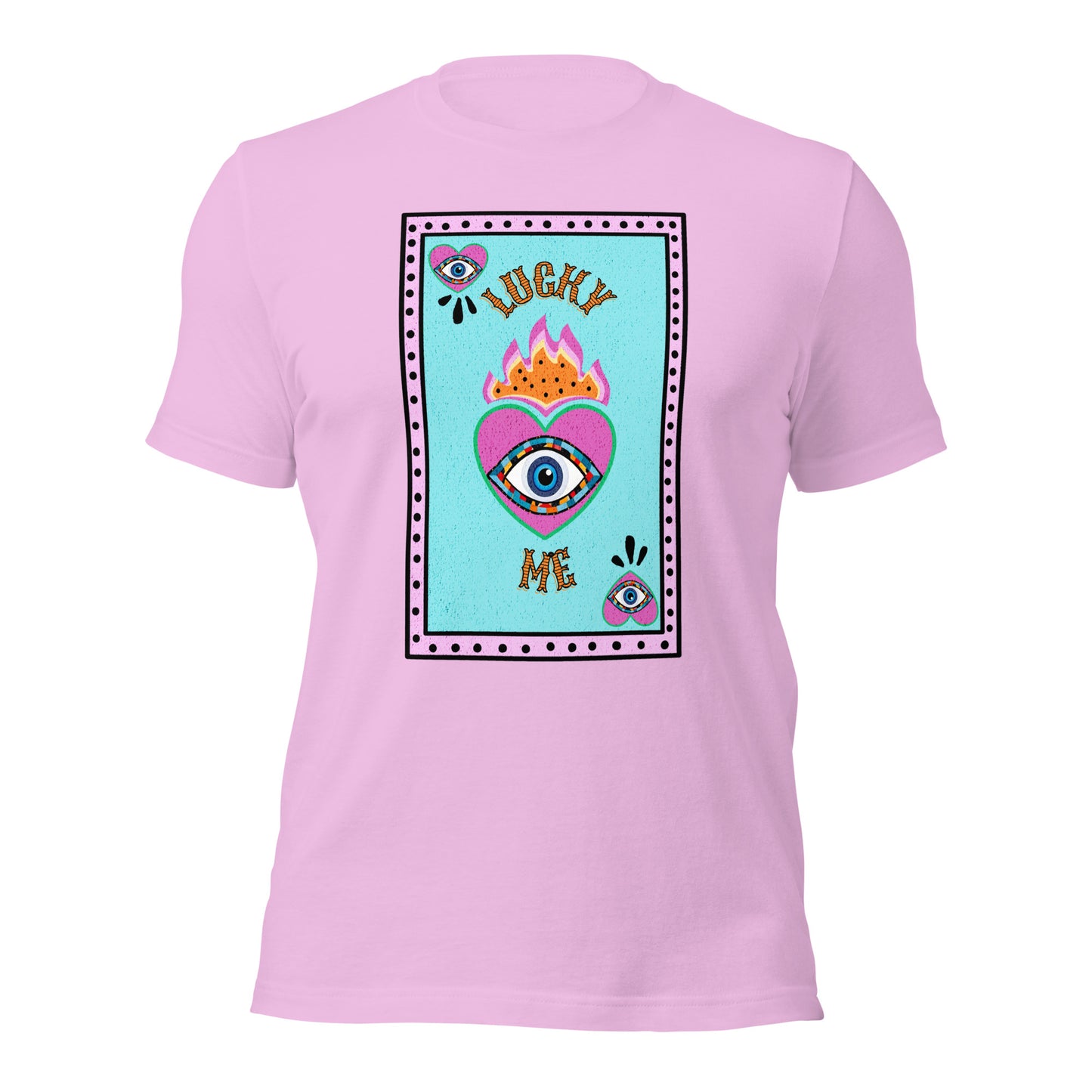 Lucky Me Evil Eye Unisex t-shirt