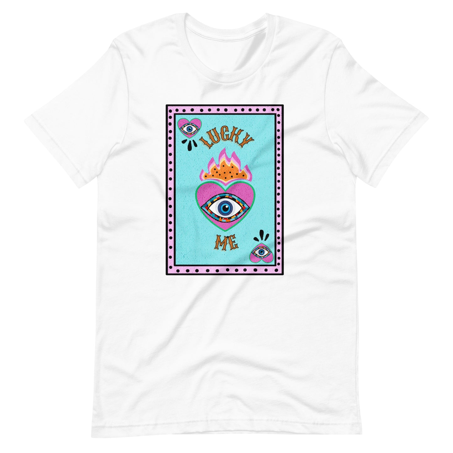 Lucky Me Evil Eye Unisex t-shirt