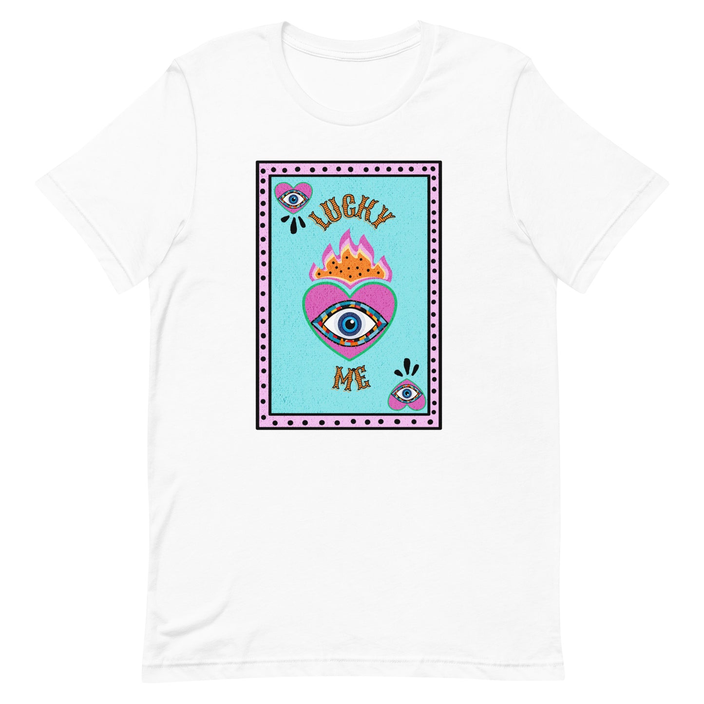 Lucky Me Evil Eye Unisex t-shirt