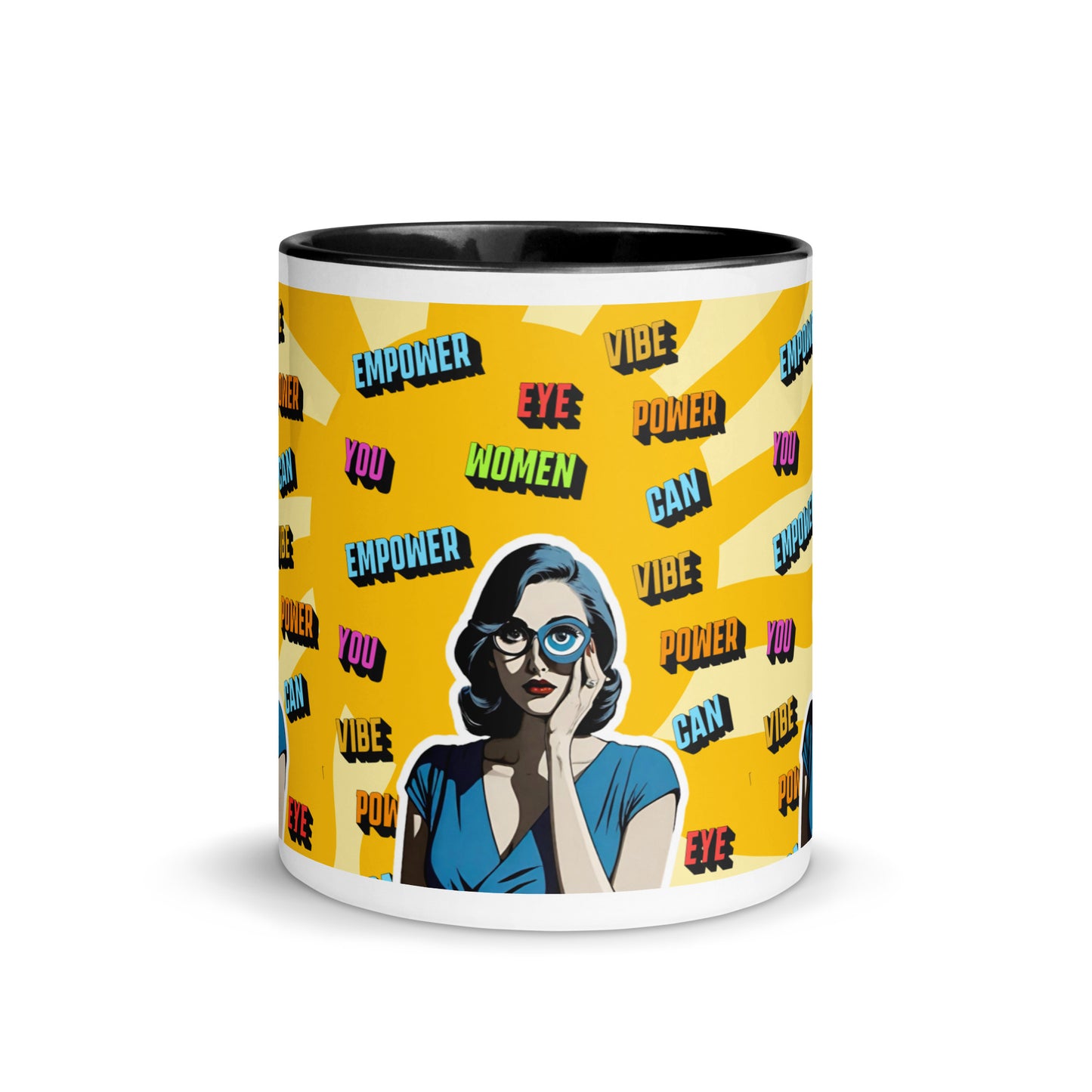 Empower Women Eye Mug with Color Inside