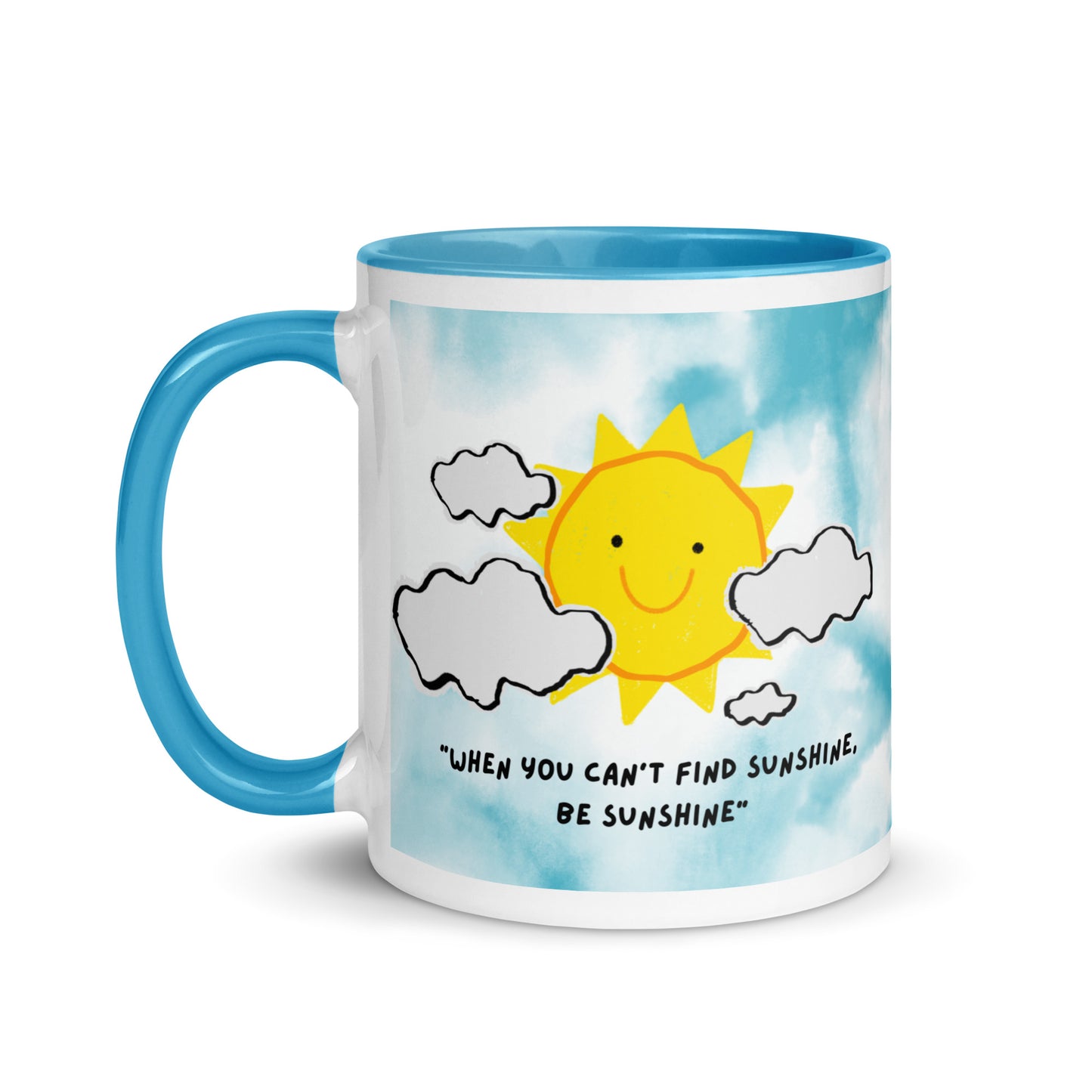 Be Sunshine Mug with Color Inside