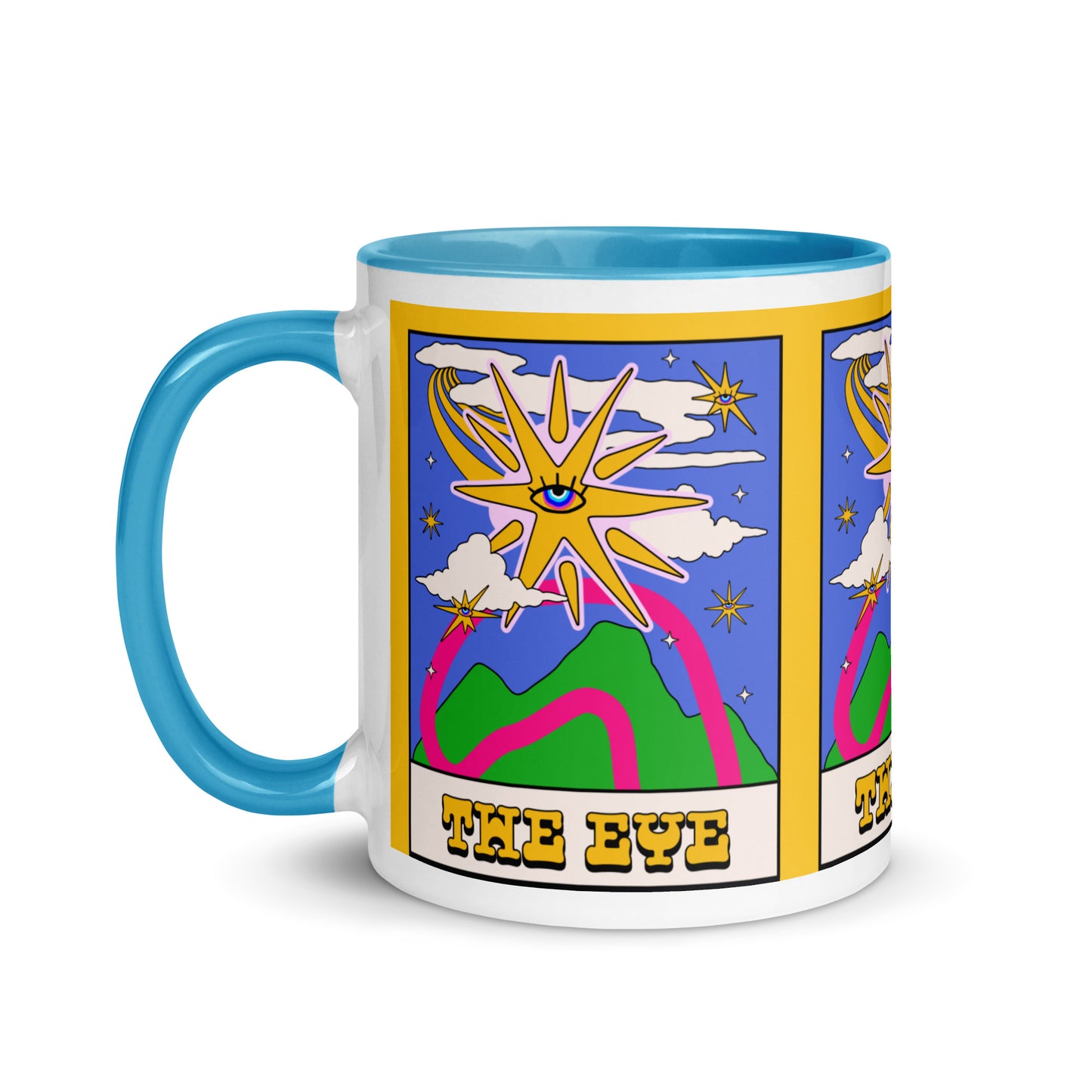 The Eye Mug with Color Inside