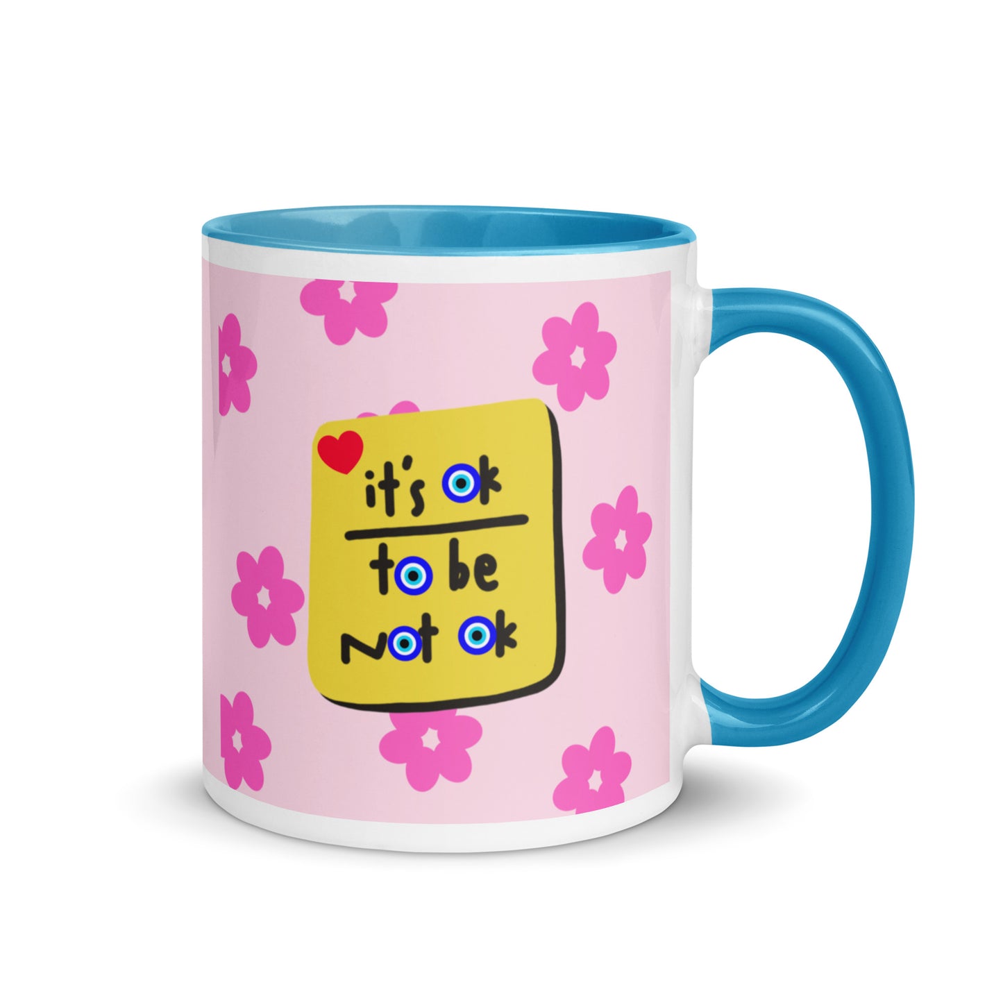 It's Ok Mug with Color Inside