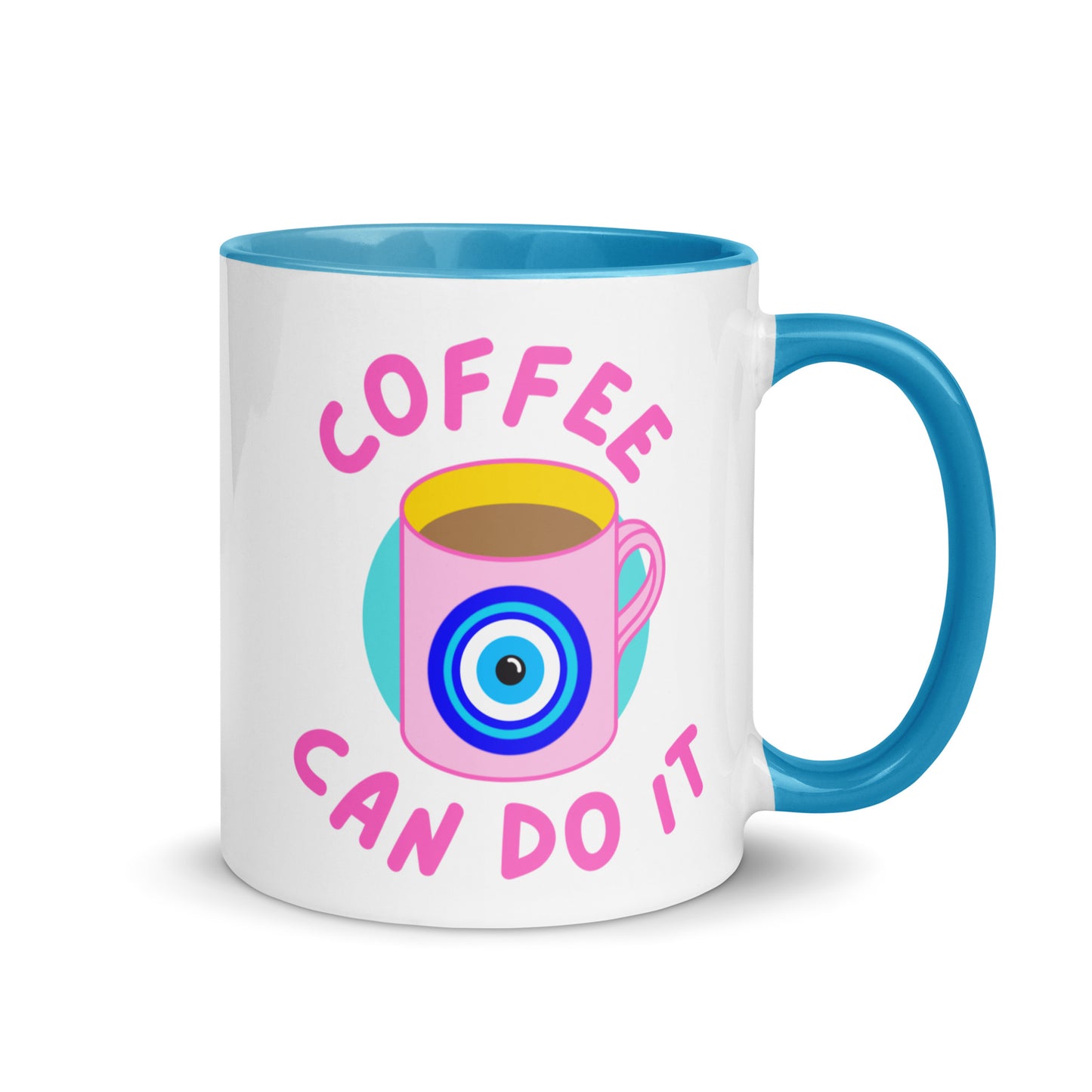 Coffee Can Do It Mug with Color Inside