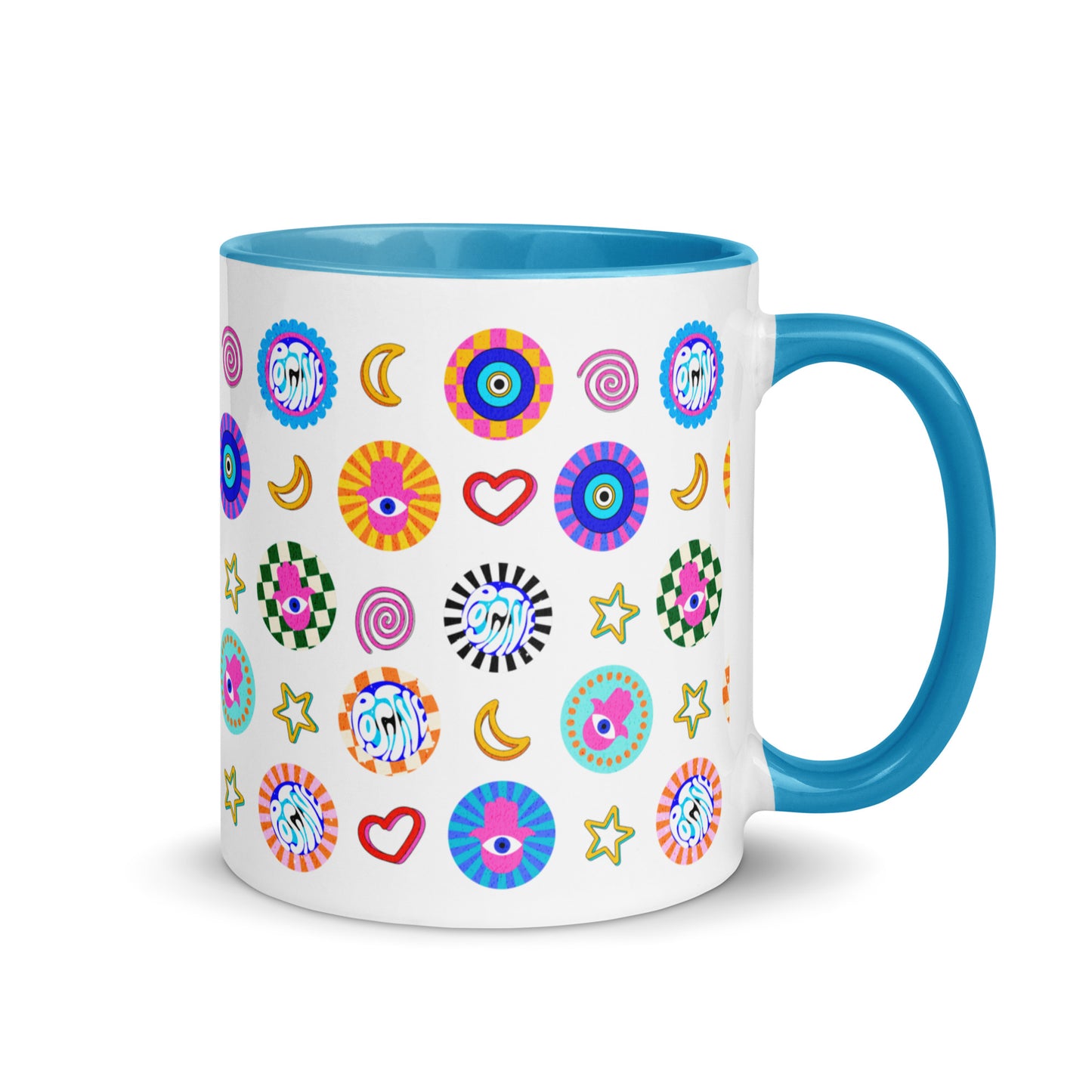 Sparkle and Vibe Mug with Color Inside