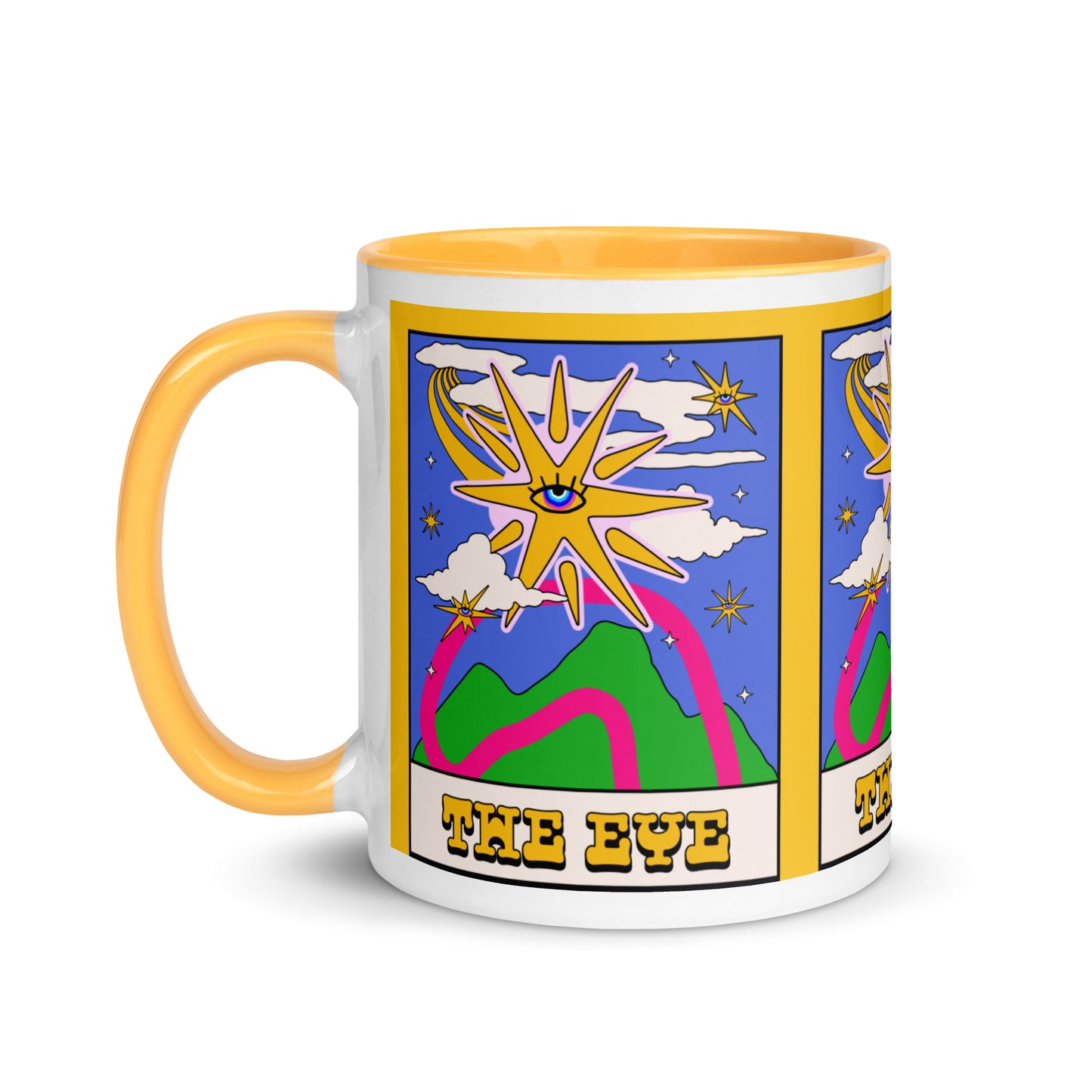 The Eye Mug with Color Inside