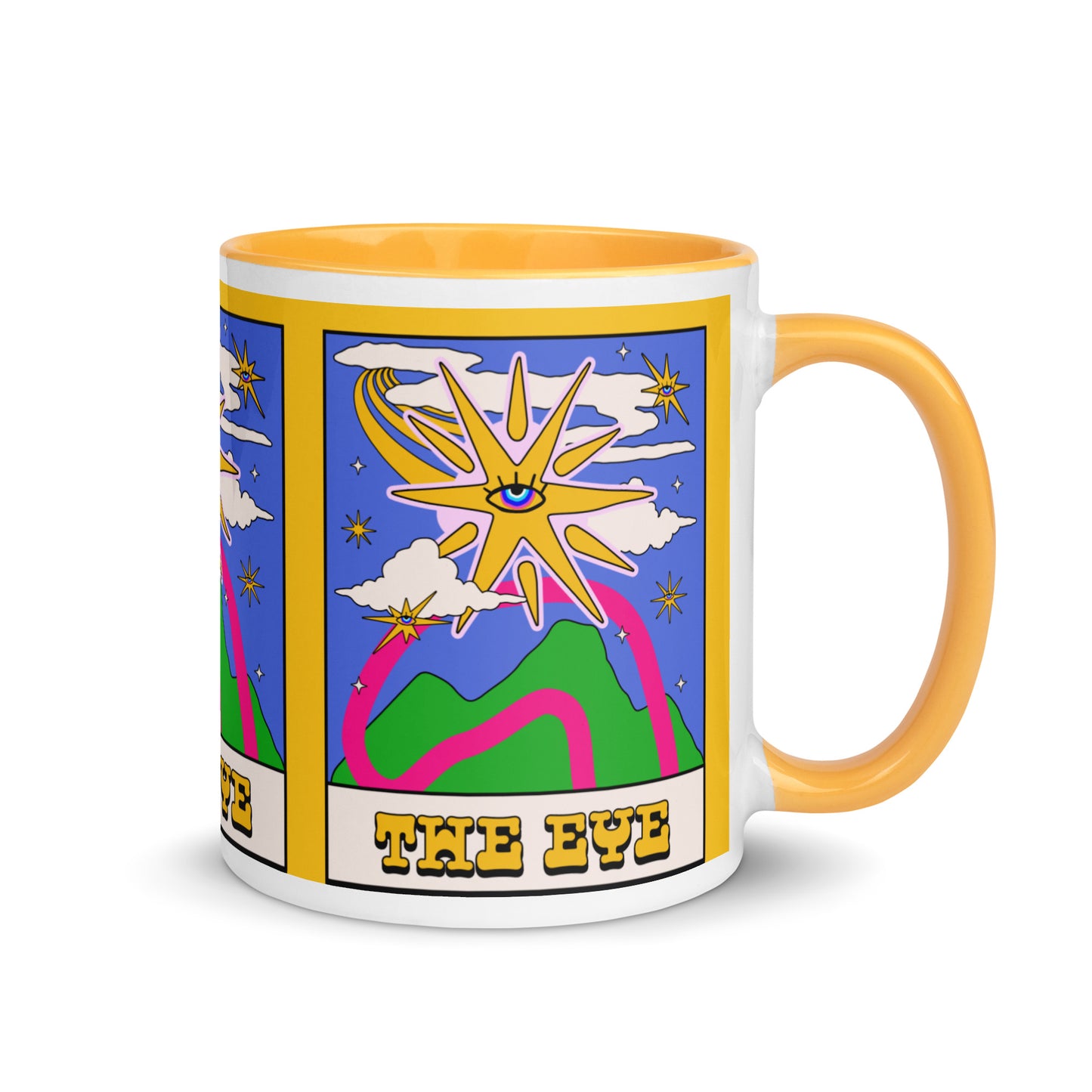 The Eye Mug with Color Inside