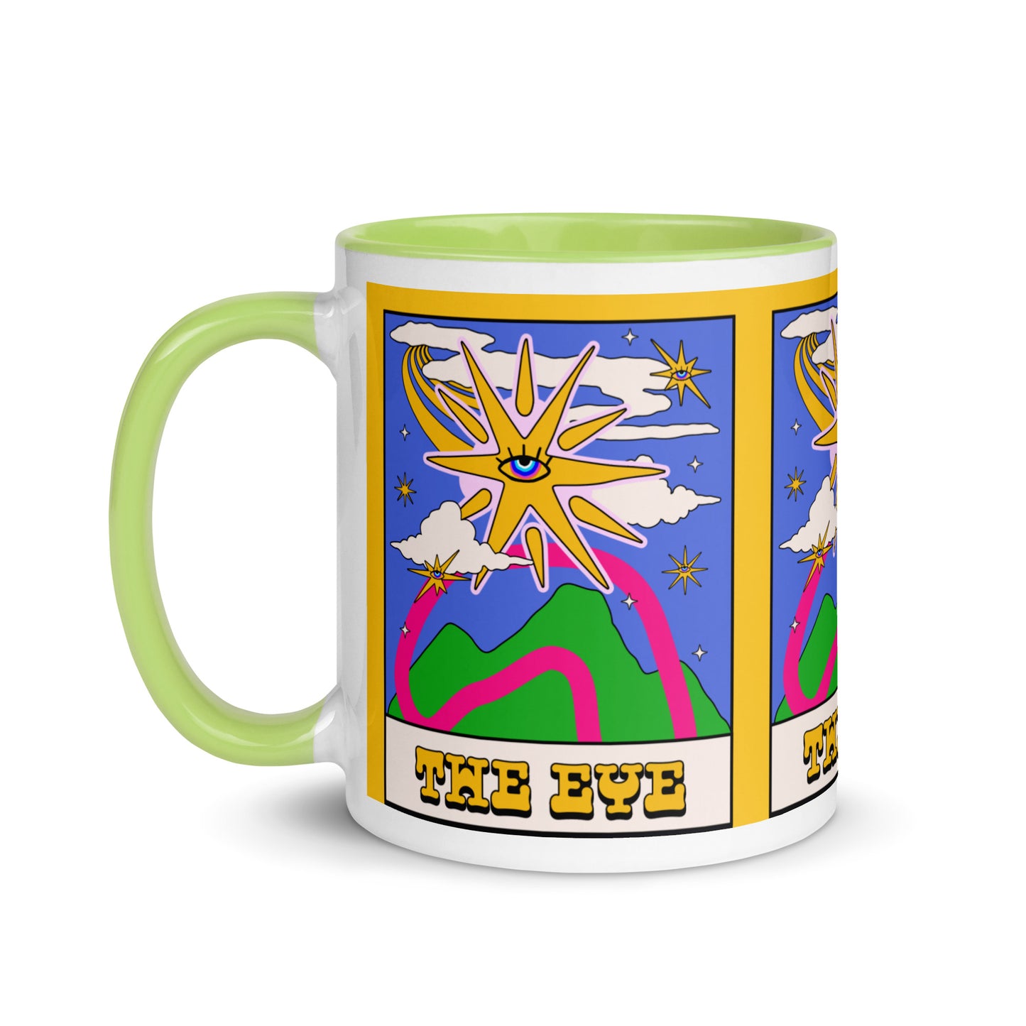 The Eye Mug with Color Inside