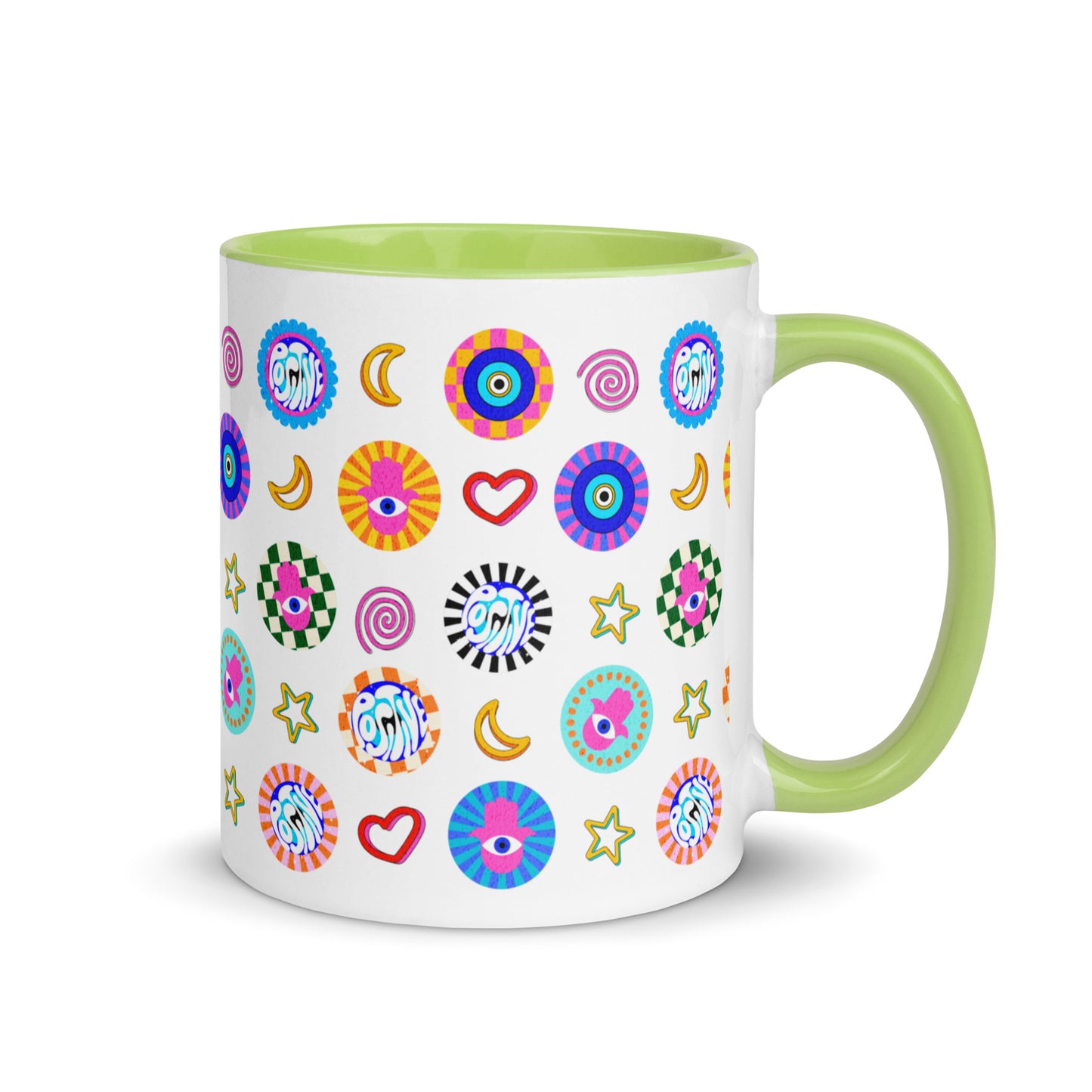 Sparkle and Vibe Mug with Color Inside