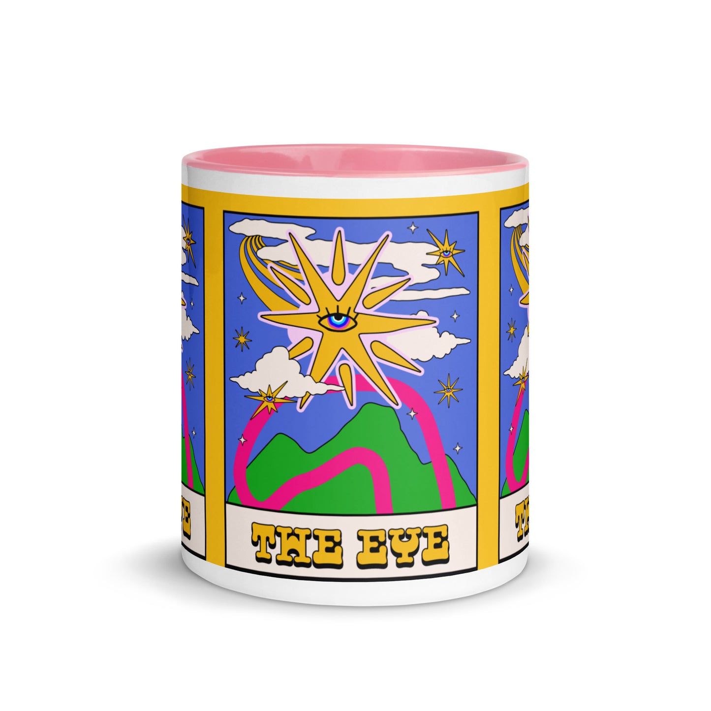 The Eye Mug with Color Inside