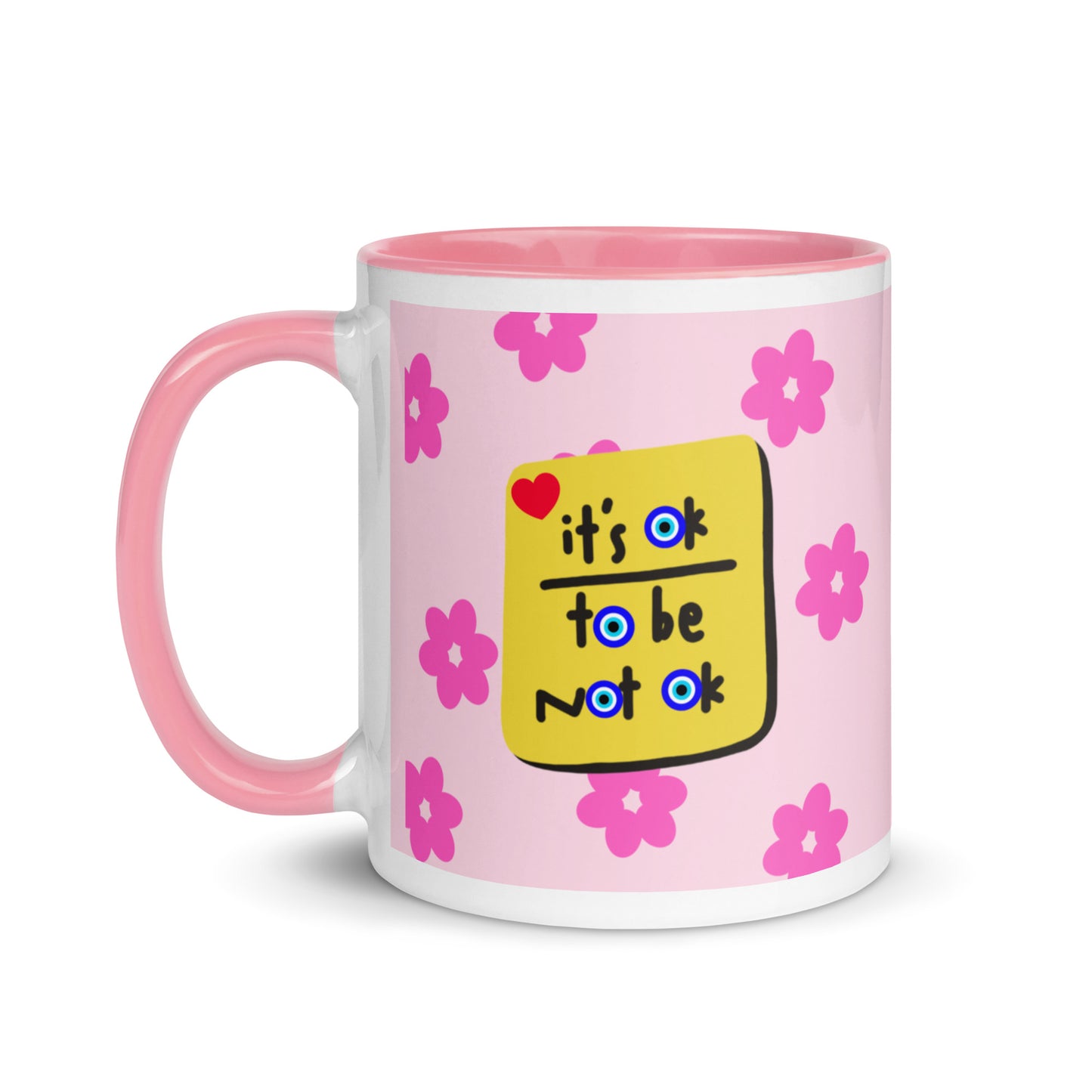 It's Ok Mug with Color Inside