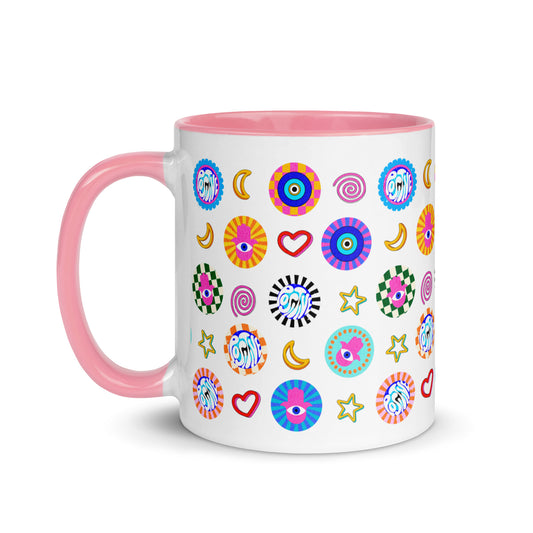 Sparkle and Vibe Mug with Color Inside