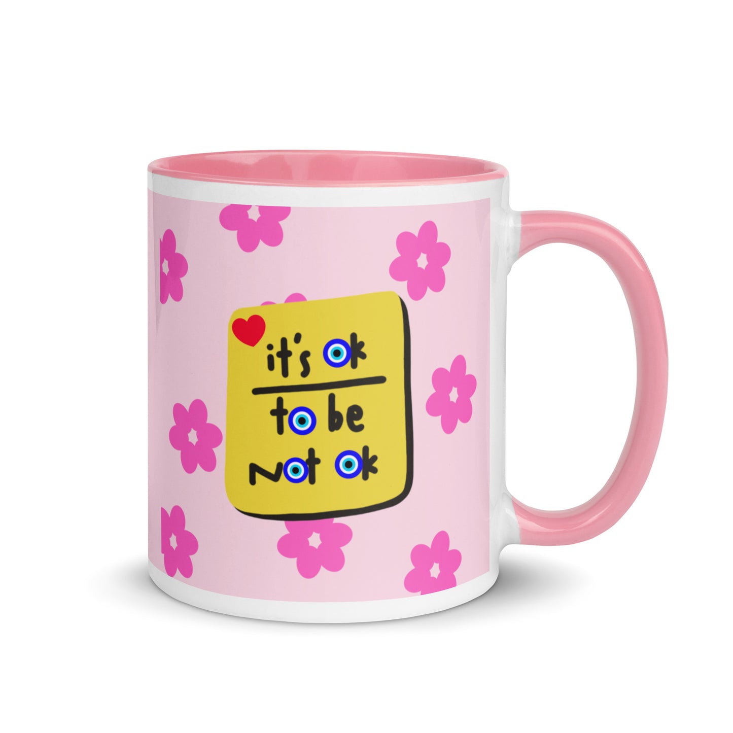 It's Ok Mug with Color Inside