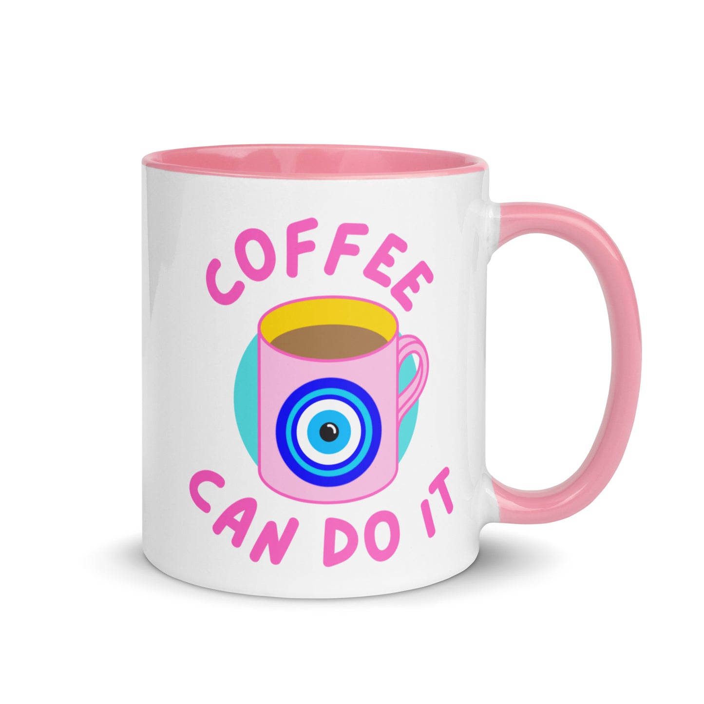 Coffee Can Do It Mug with Color Inside