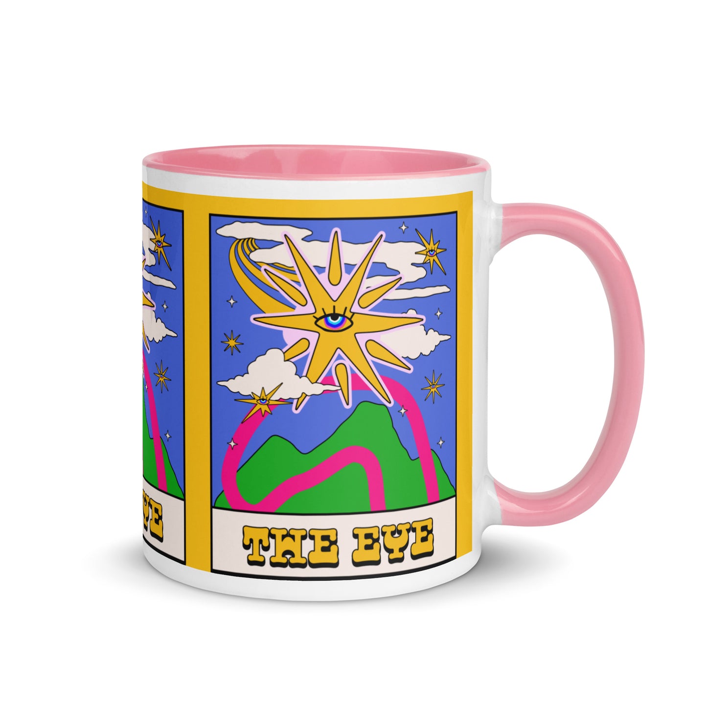 The Eye Mug with Color Inside