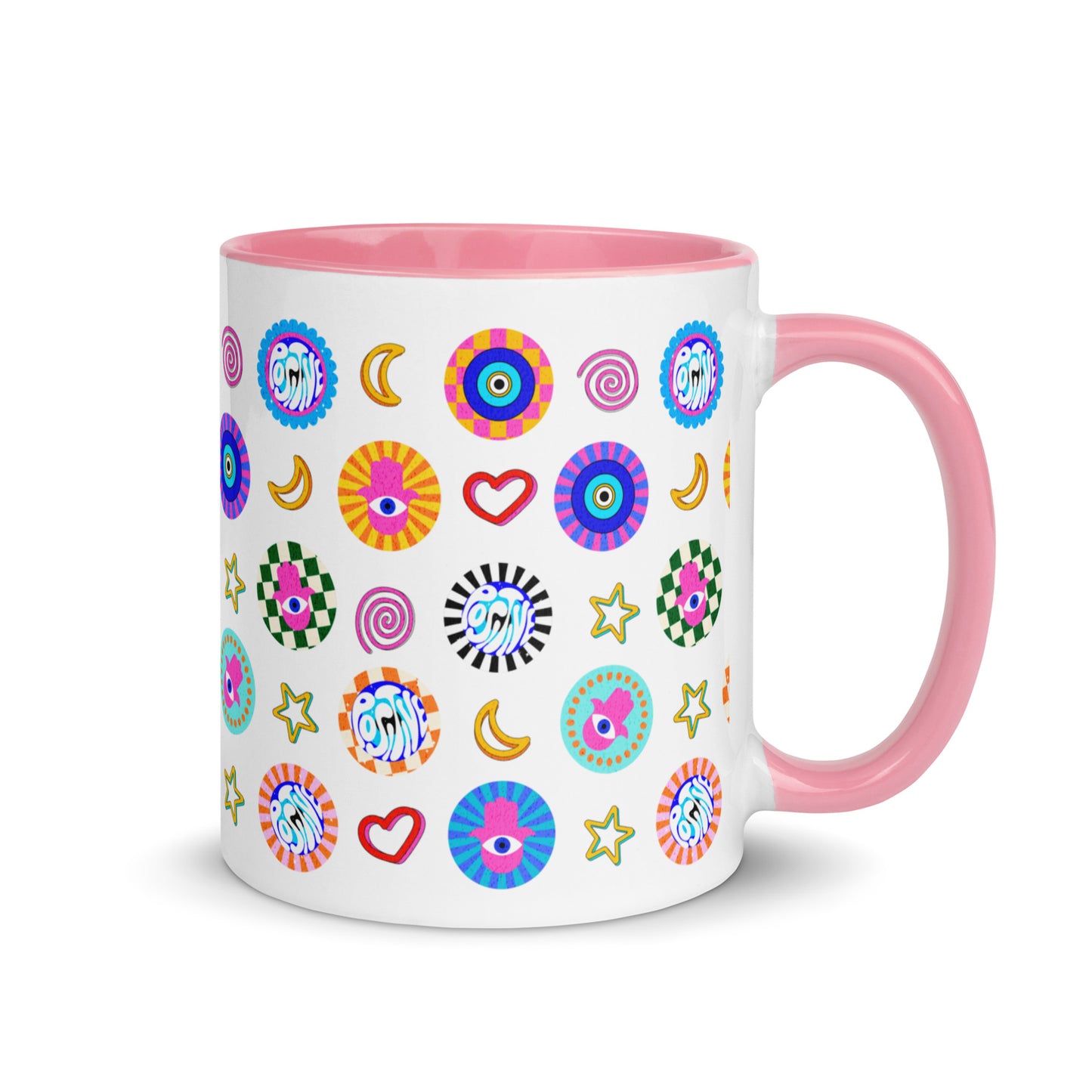 Sparkle and Vibe Mug with Color Inside