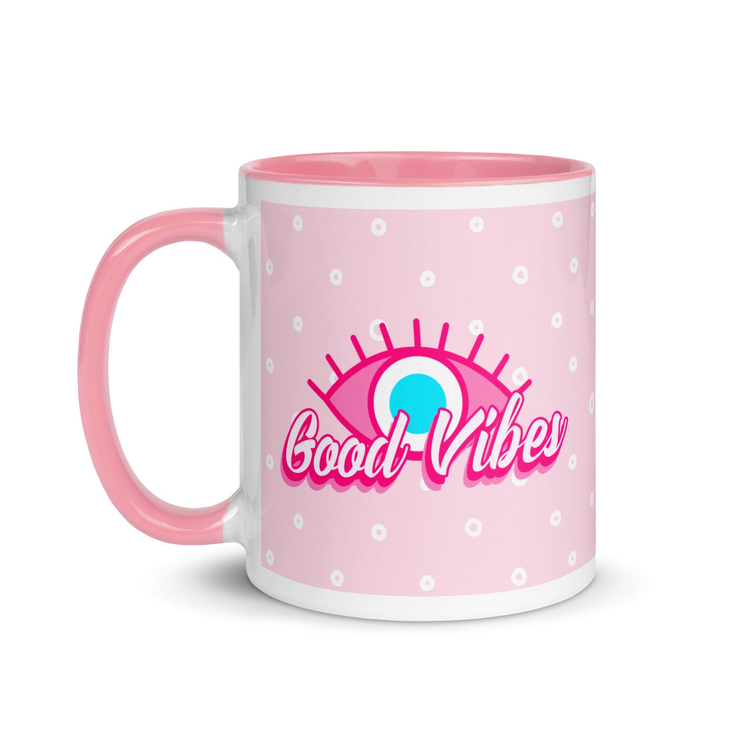 Pinky Vibes Mug with Color Inside