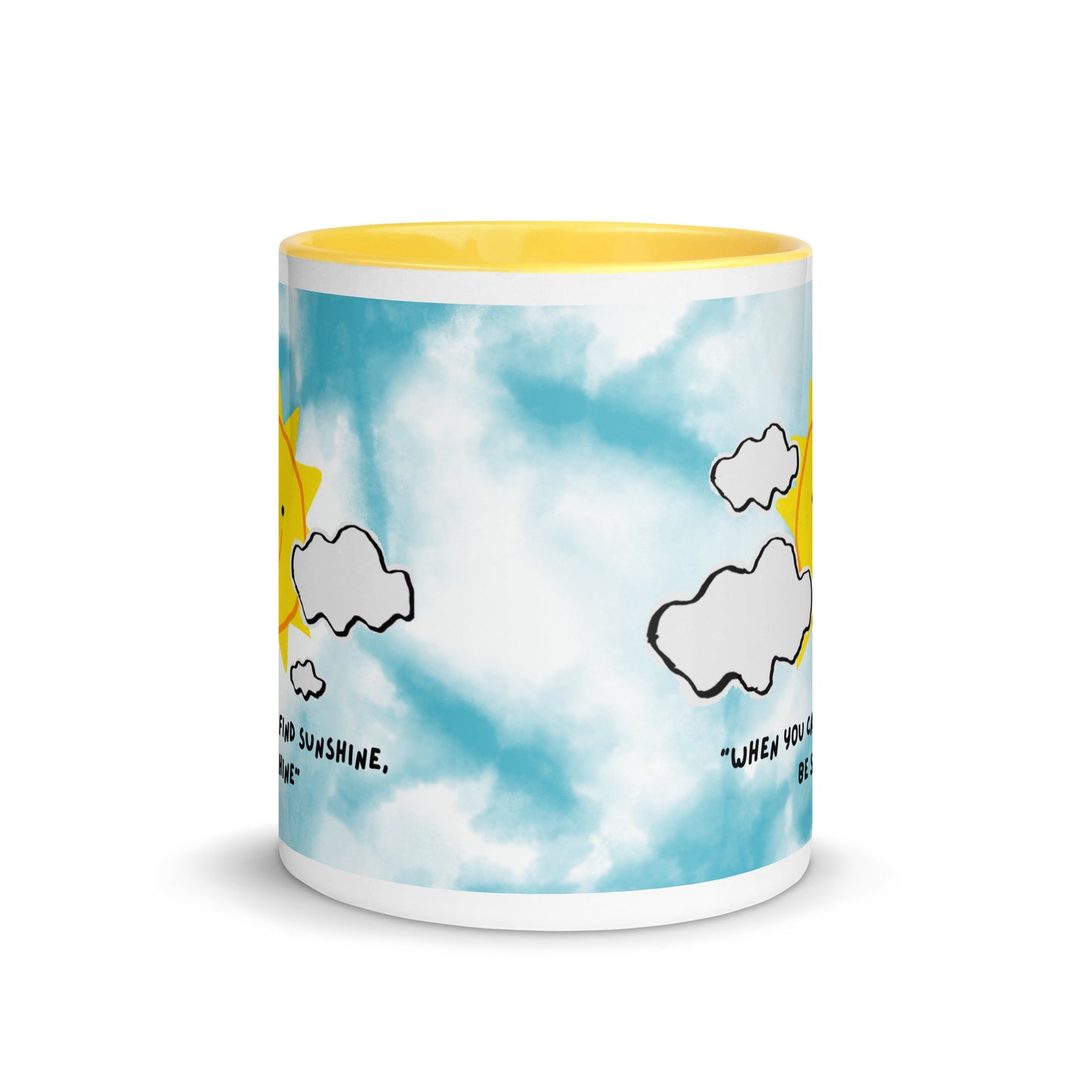 Be Sunshine Mug with Color Inside