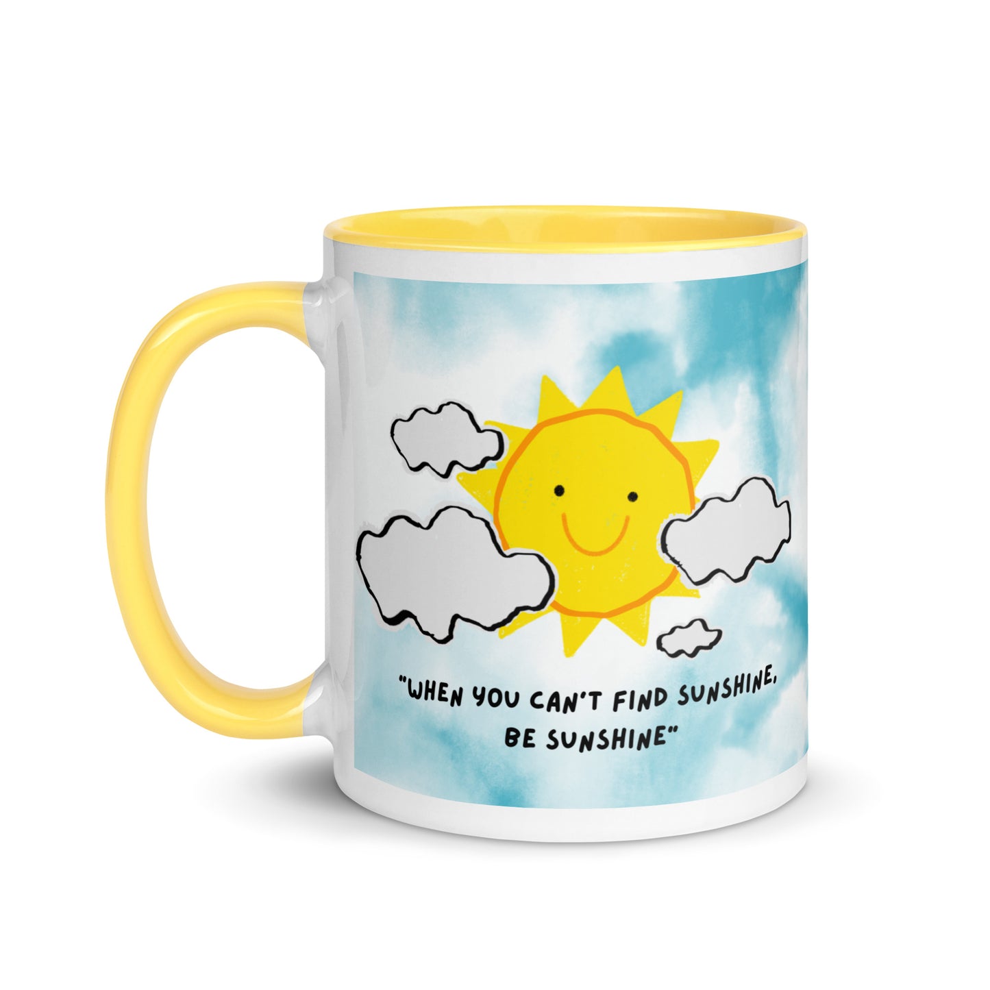 Be Sunshine Mug with Color Inside