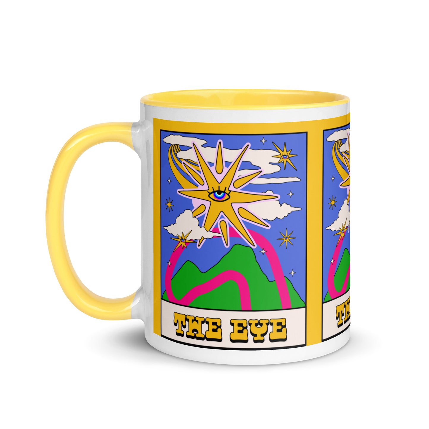 The Eye Mug with Color Inside