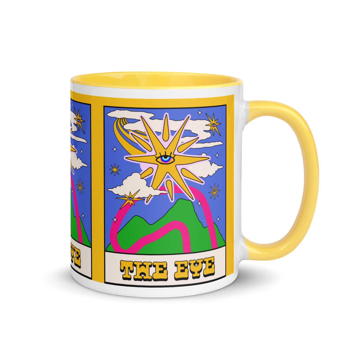 The Eye Mug with Color Inside