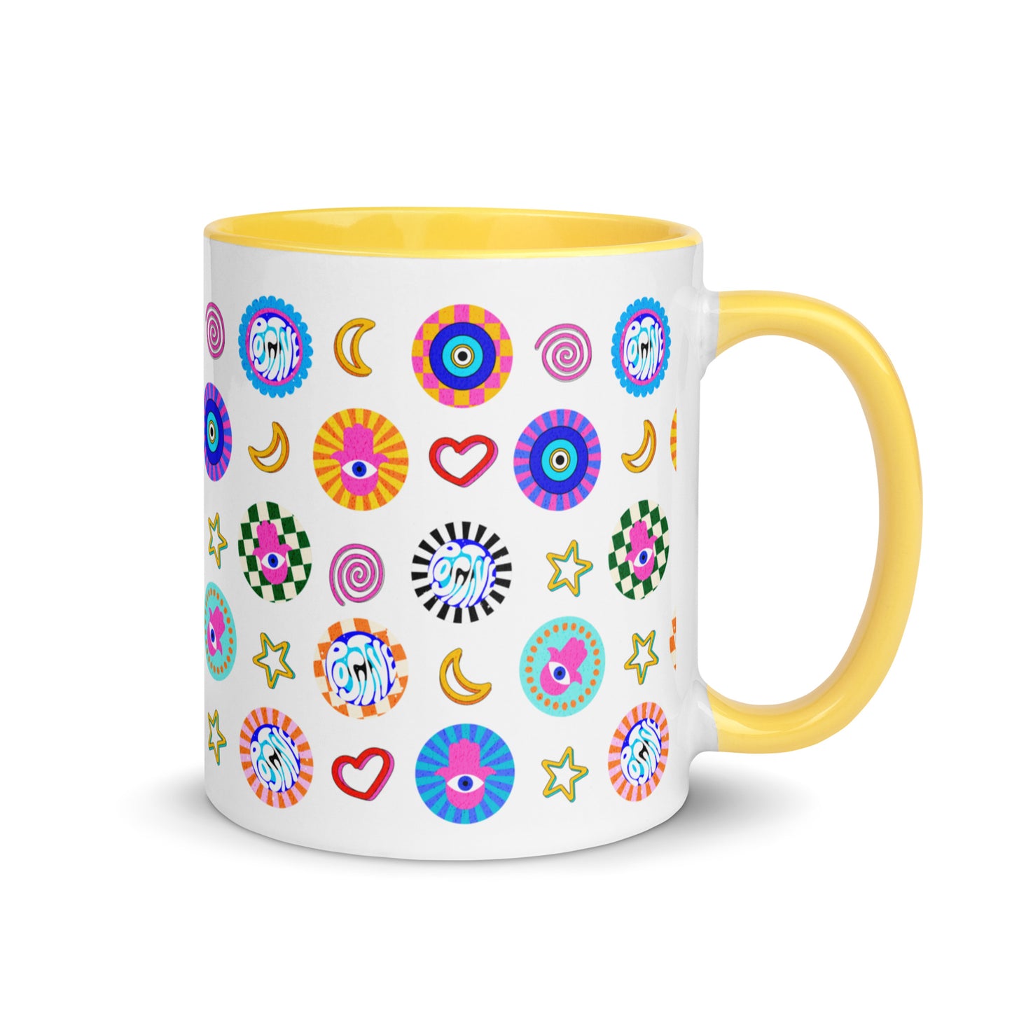 Sparkle and Vibe Mug with Color Inside