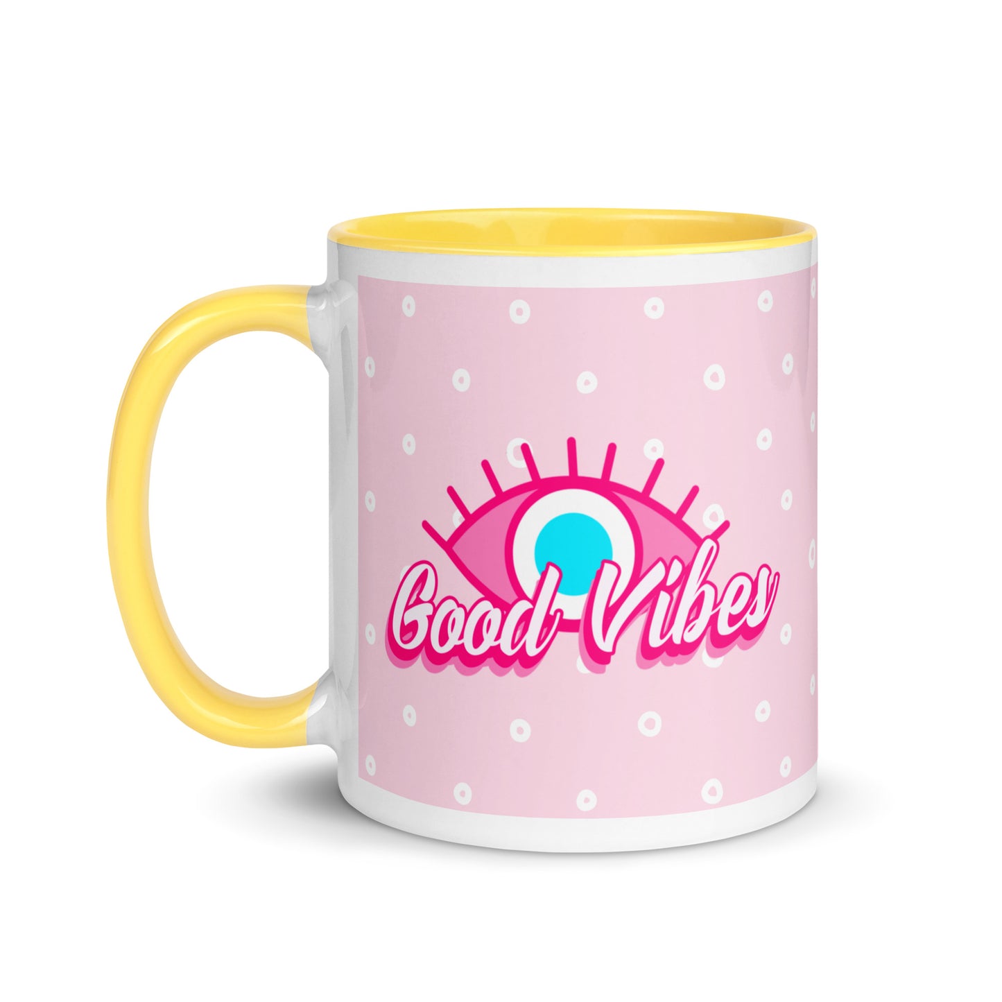 Pinky Vibes Mug with Color Inside