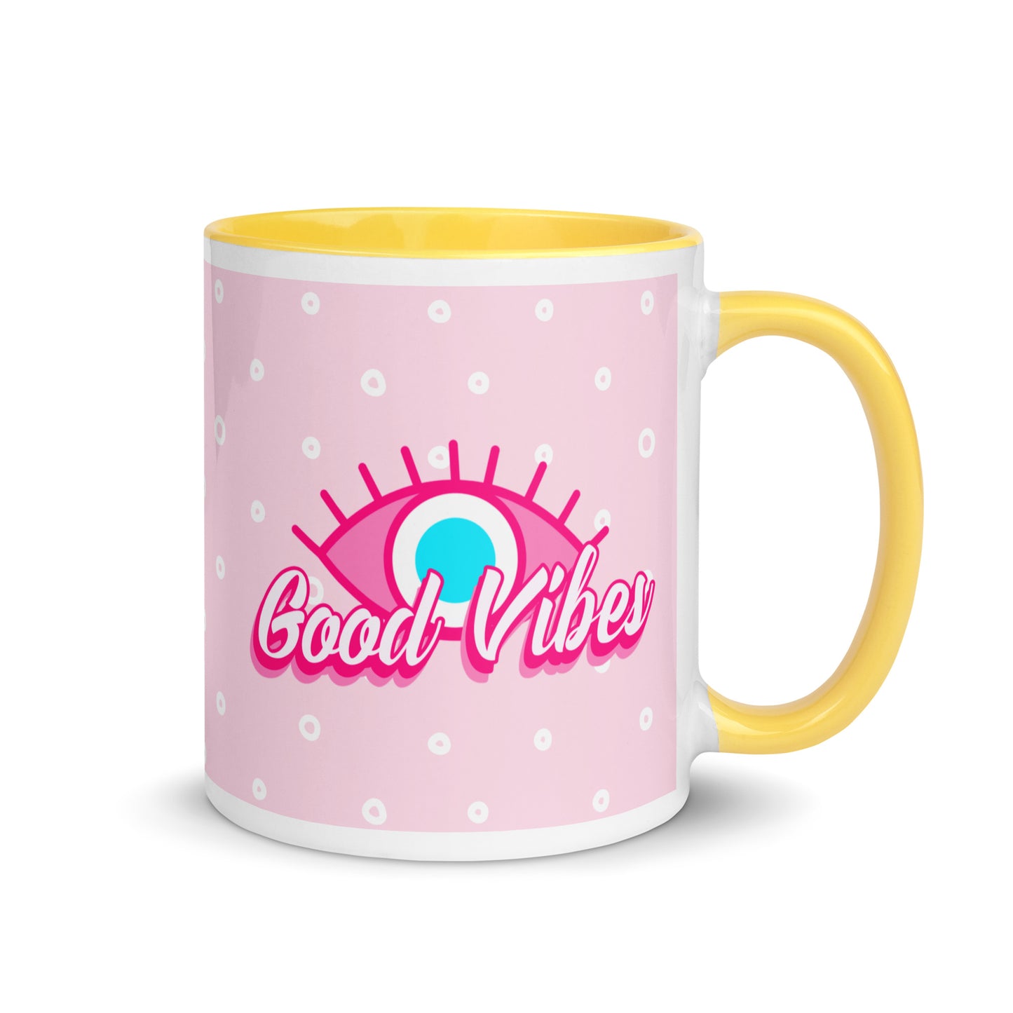 Pinky Vibes Mug with Color Inside