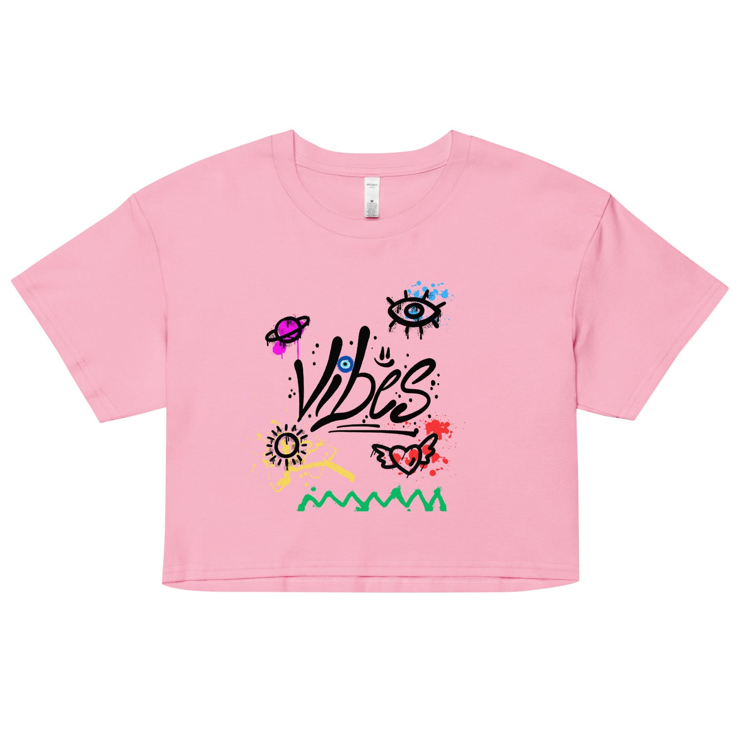 Graffiti Vibes Women’s crop top