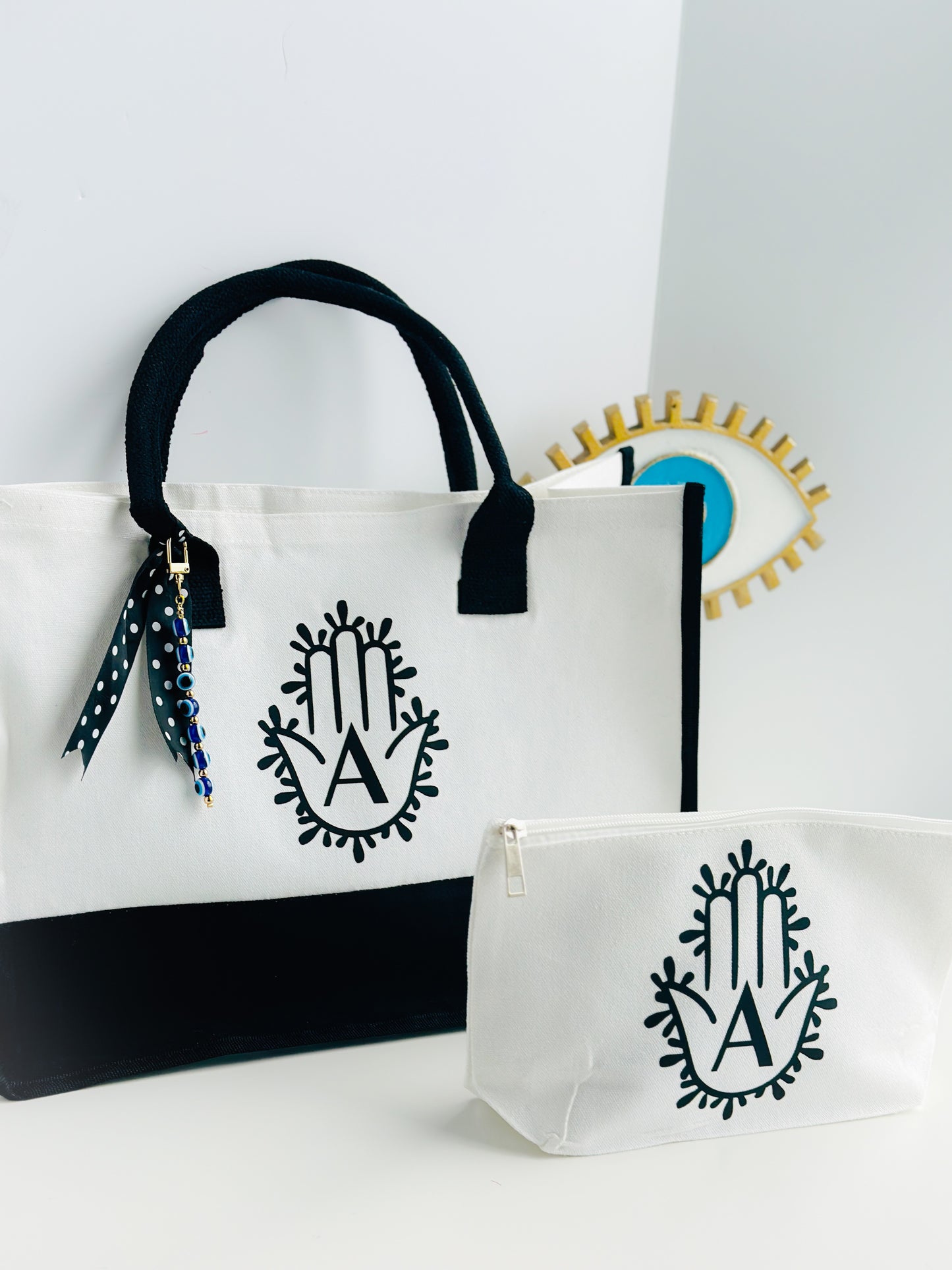 Choose Your Letter Amida Tote Bag