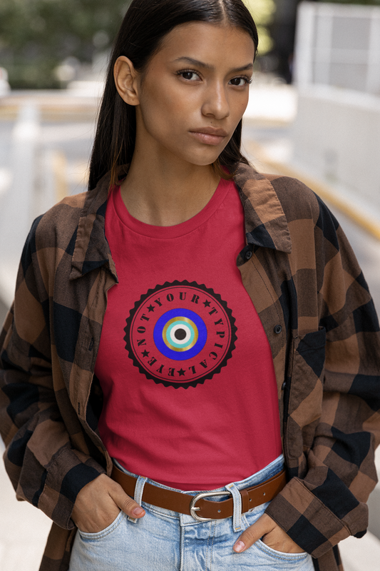 Not Your Typical Eye Stamp T shirt