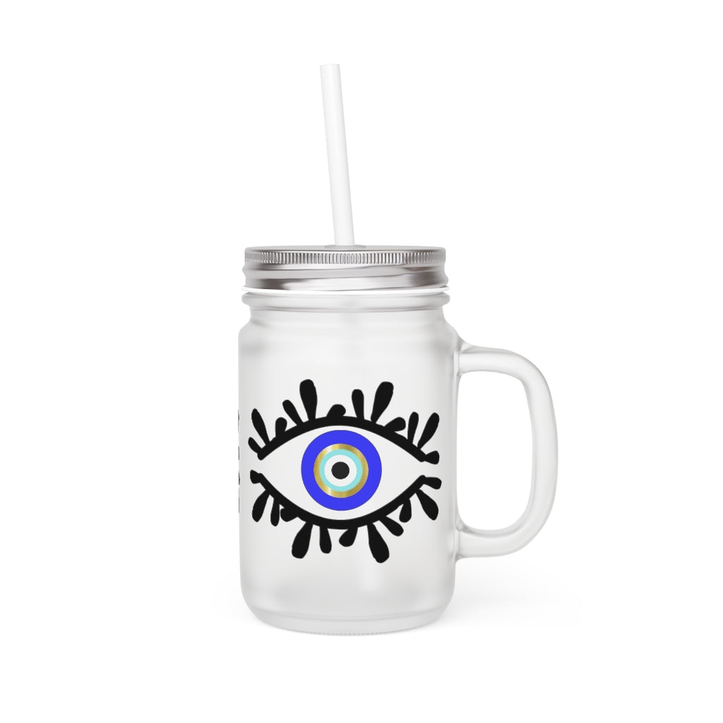 Amida Eye Mason Jar Iced Coffee Cup