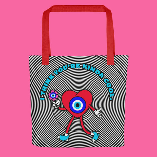 Kinda Cool Evil Eye Tote bag