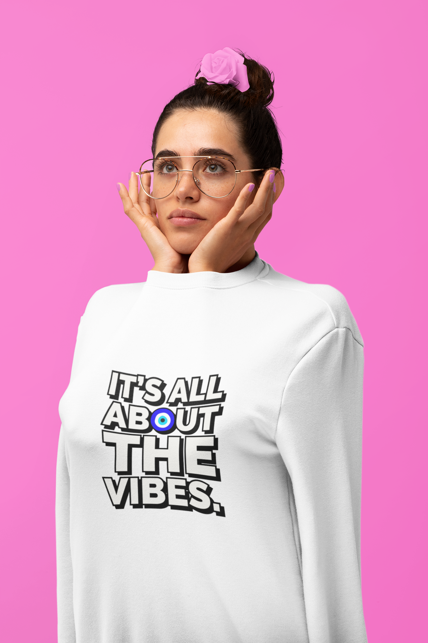 It's All About The Vibes Sweatshirt