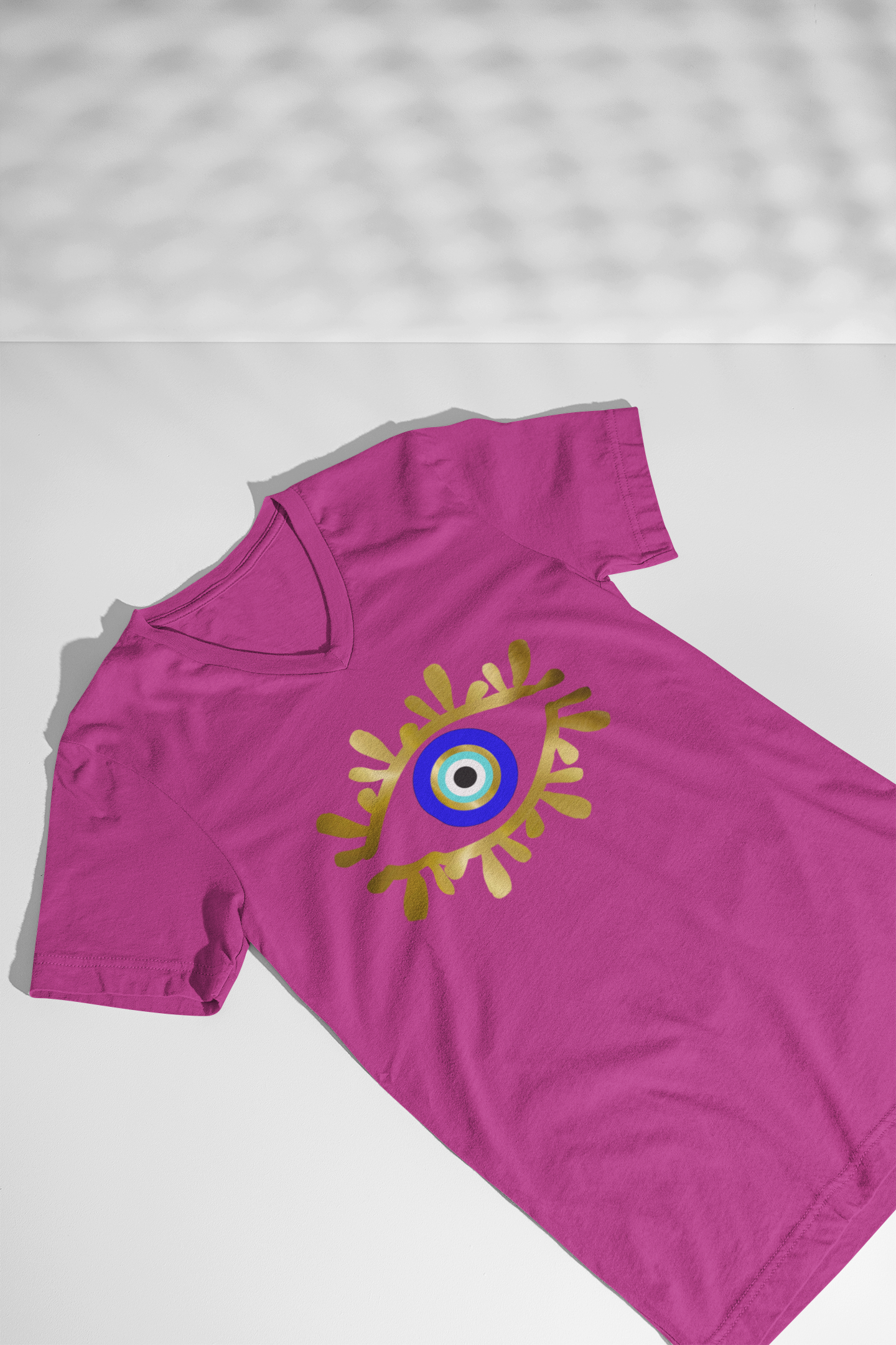 Amida Eye Ladies V-Neck T shirt