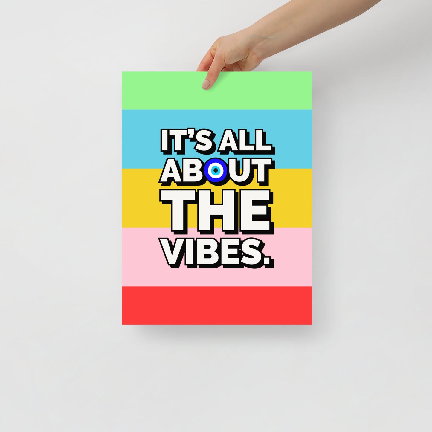 It's About The Vibes Poster