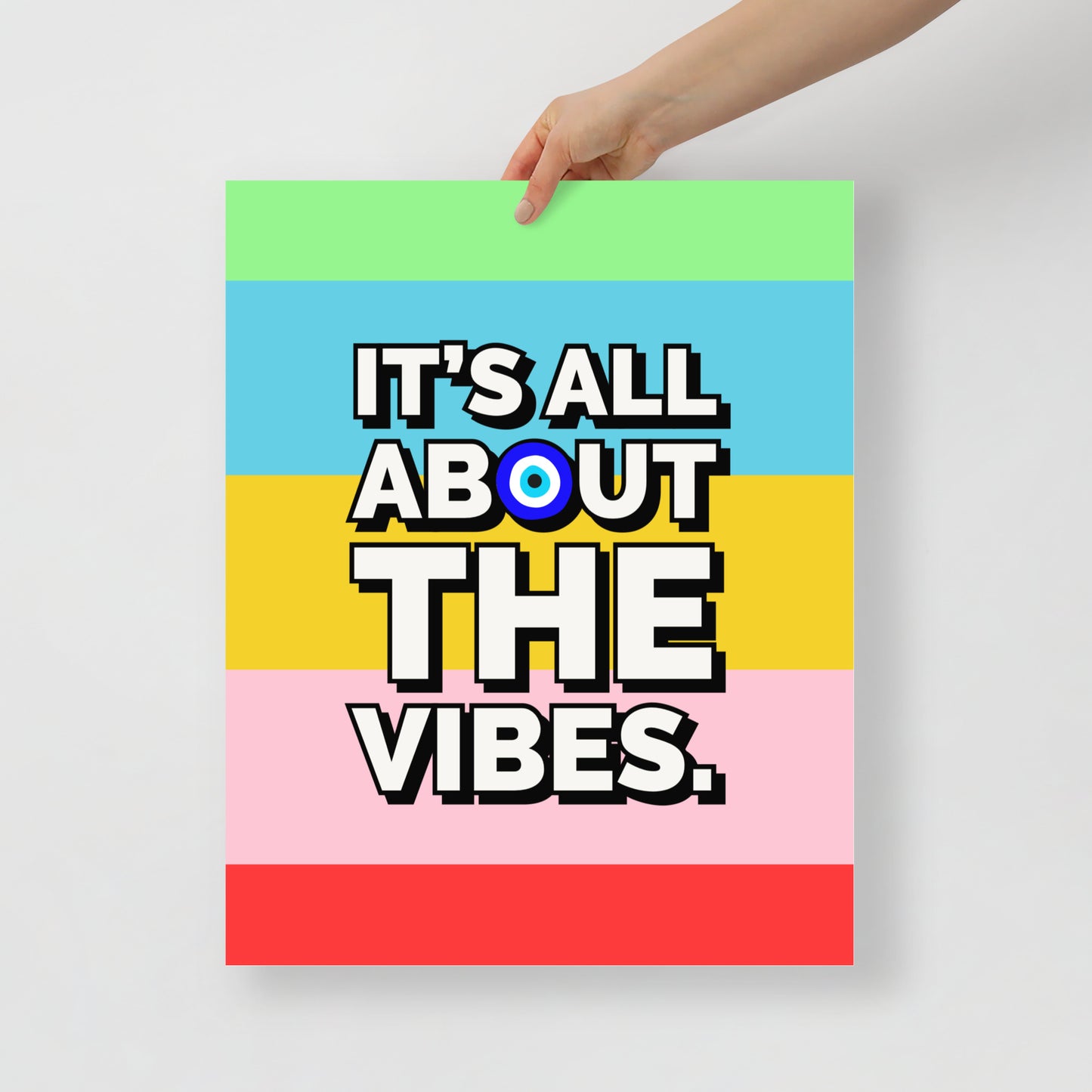 It's About The Vibes Poster