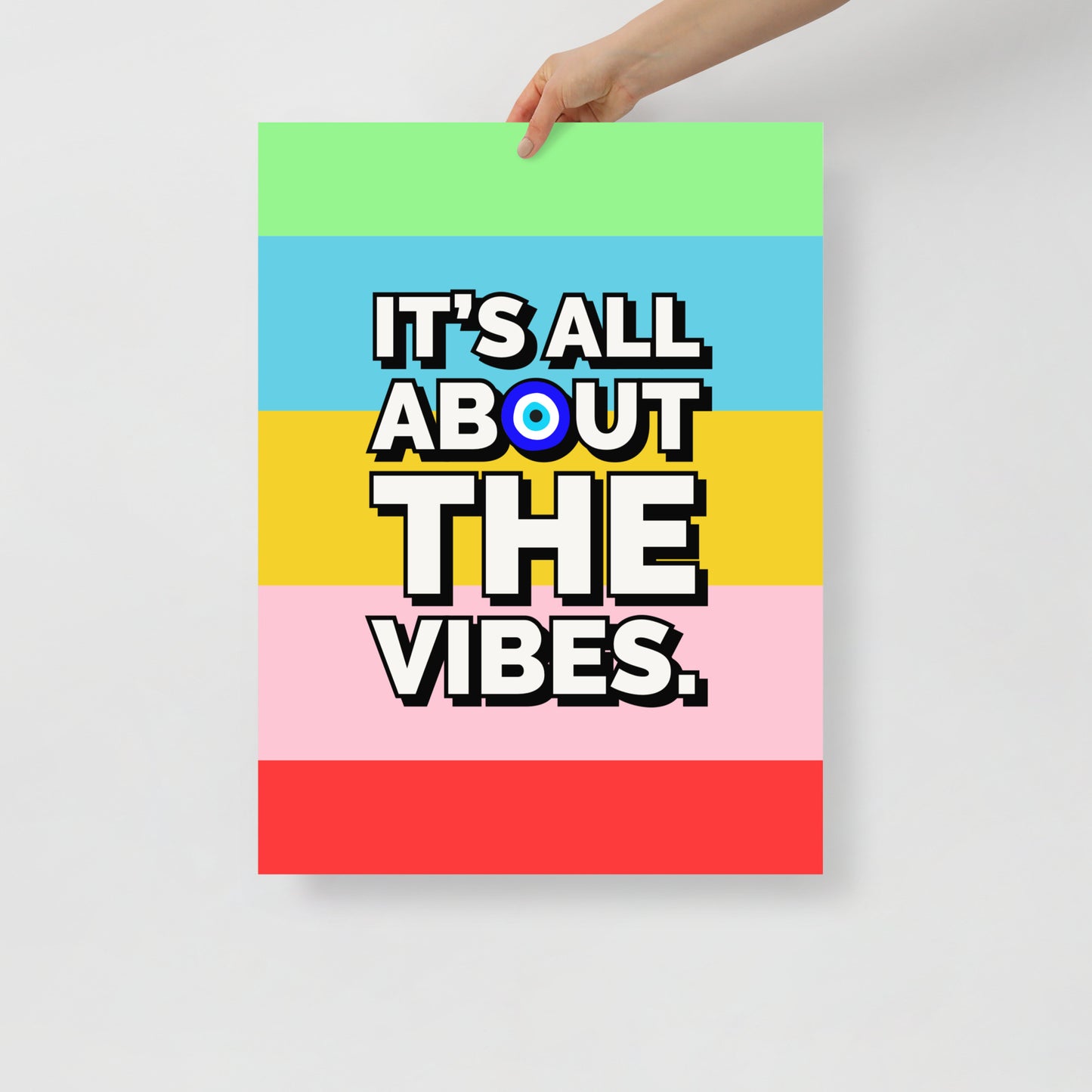 It's About The Vibes Poster