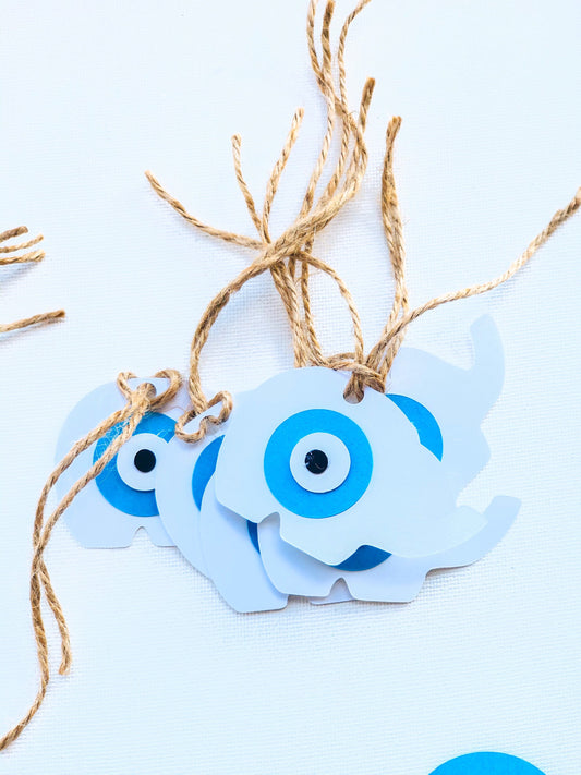 Evil Eye Handmade Gift Tag Christmas Gift Tag 10 Pcs