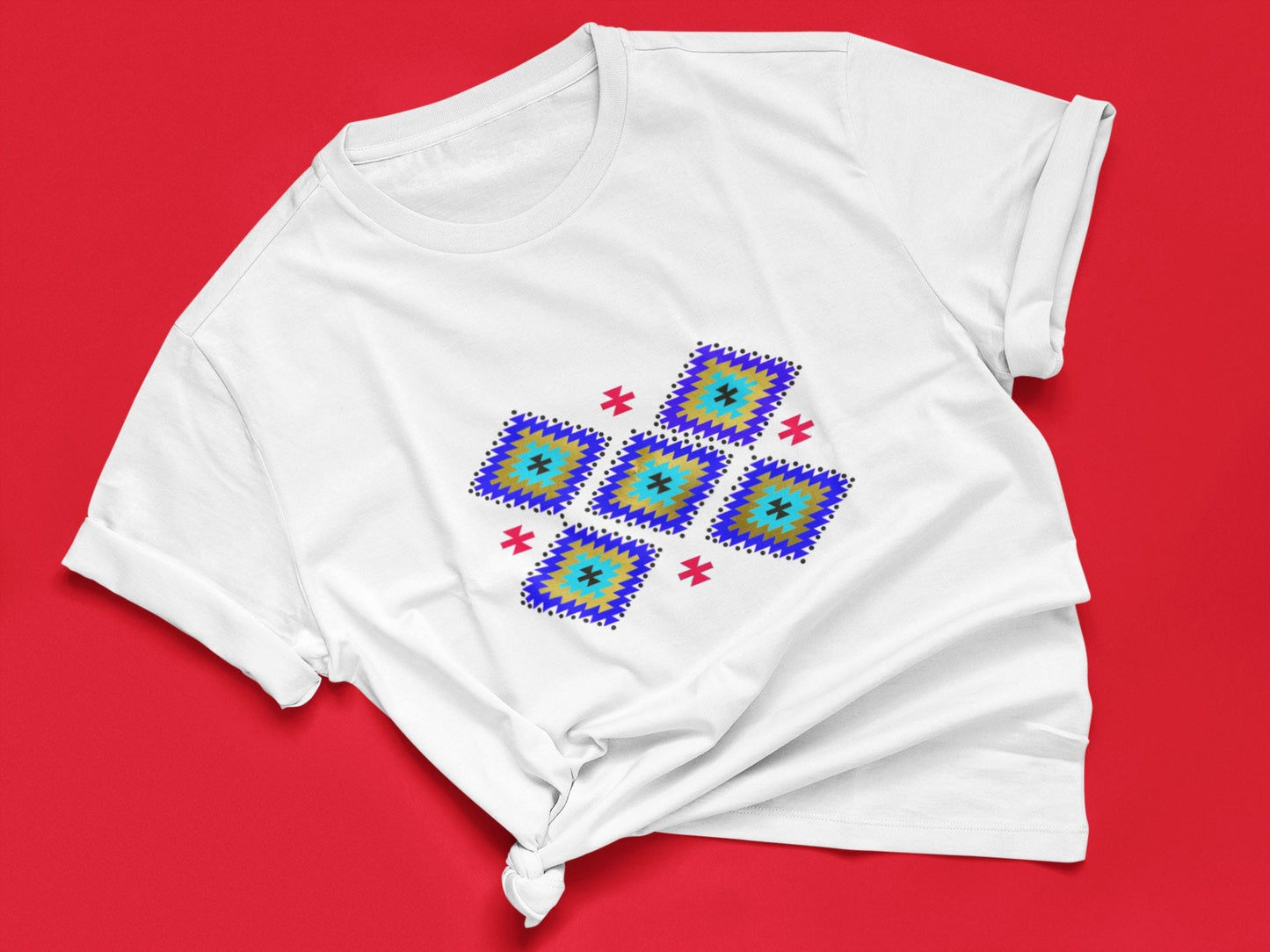 Kilim Evil Eye T shirt