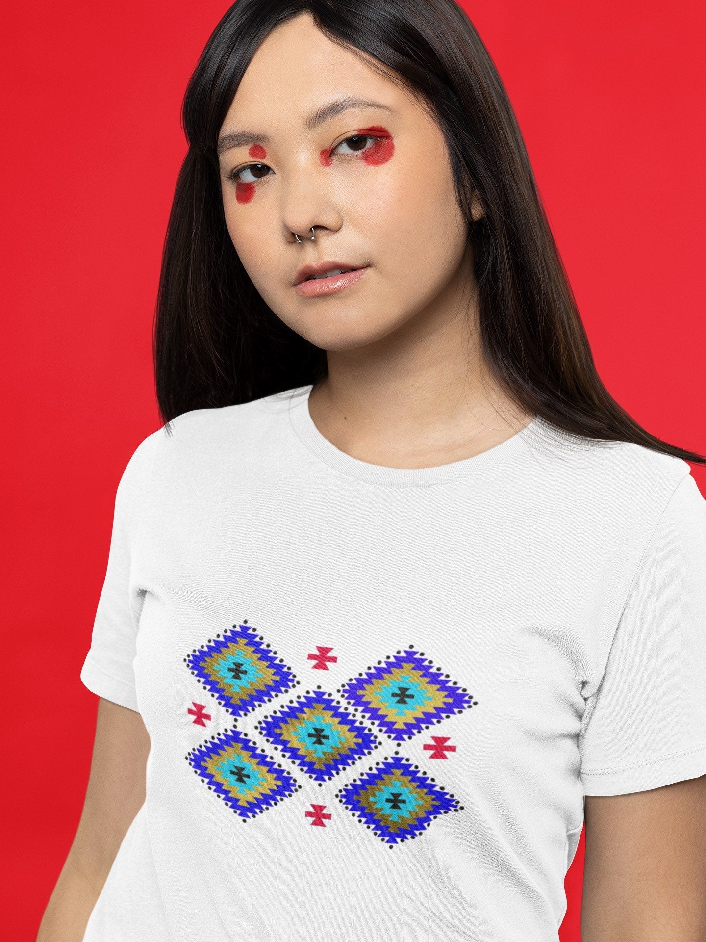 Kilim Evil Eye T shirt