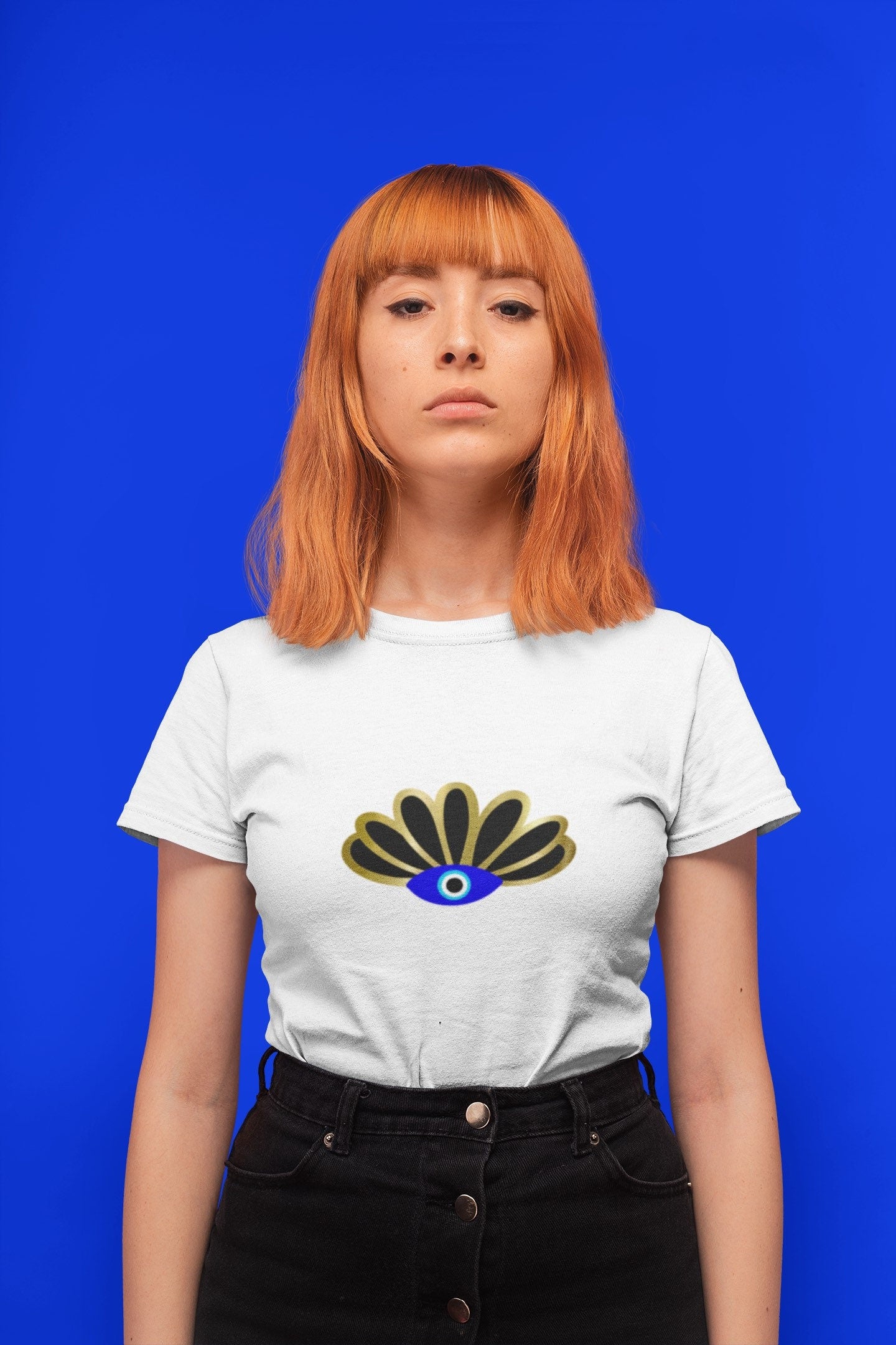 Evil Eye Design T shirt, Evil Eye Design