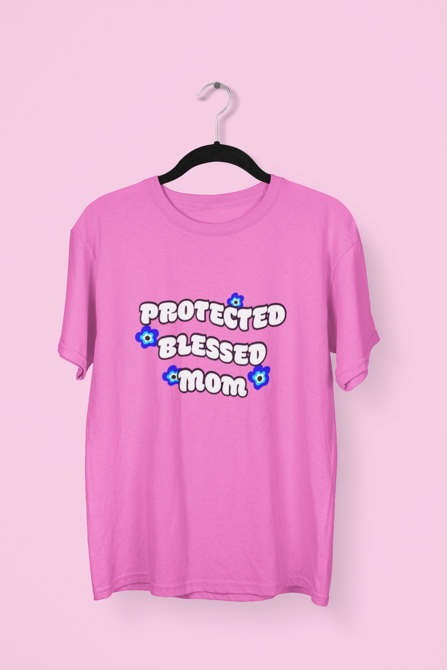 Evil Eye Mom T shirt, Protected T shirt, Blessed T shirt, Mothers Day T shirt, Evil Eye Charm T shirt