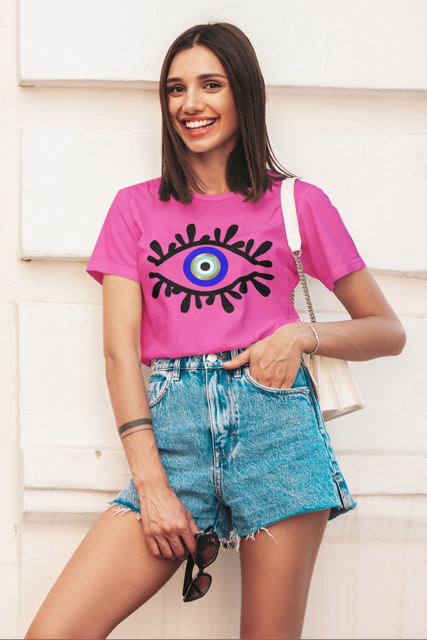 Evil Eye T shirt, Amida Eye T shirt, Spring-Summer T shirt