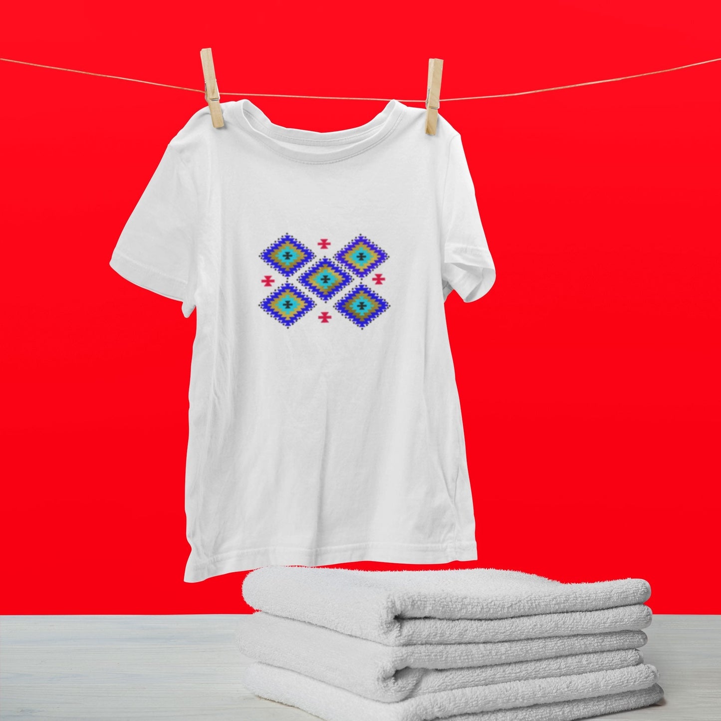 Kilim Evil Eye T shirt