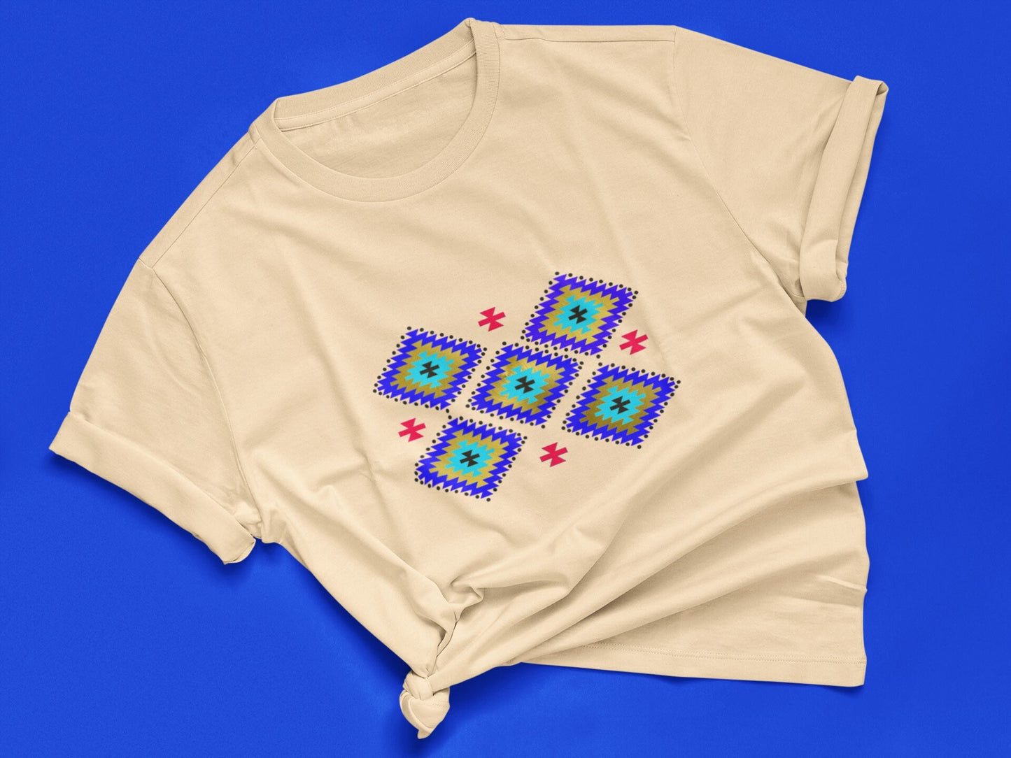 Kilim Evil Eye T shirt