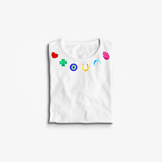 Good Luck Elements Necklace T shirt, Evil Eye Necklace T shirt