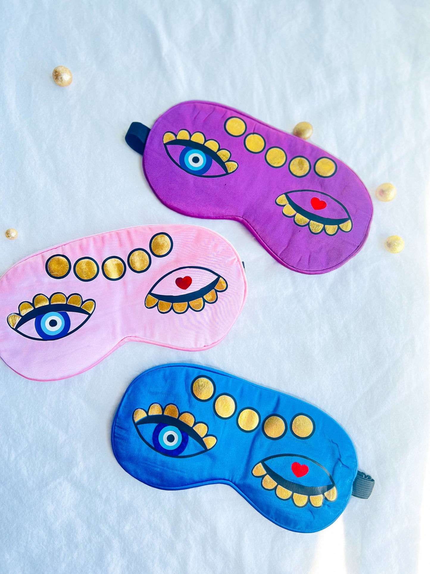 Amida Girl Evil Eye Sleep Eye Mask, Satın Sleep Eye Mask, Satın Eye Mask, Elegant Sleep Mask