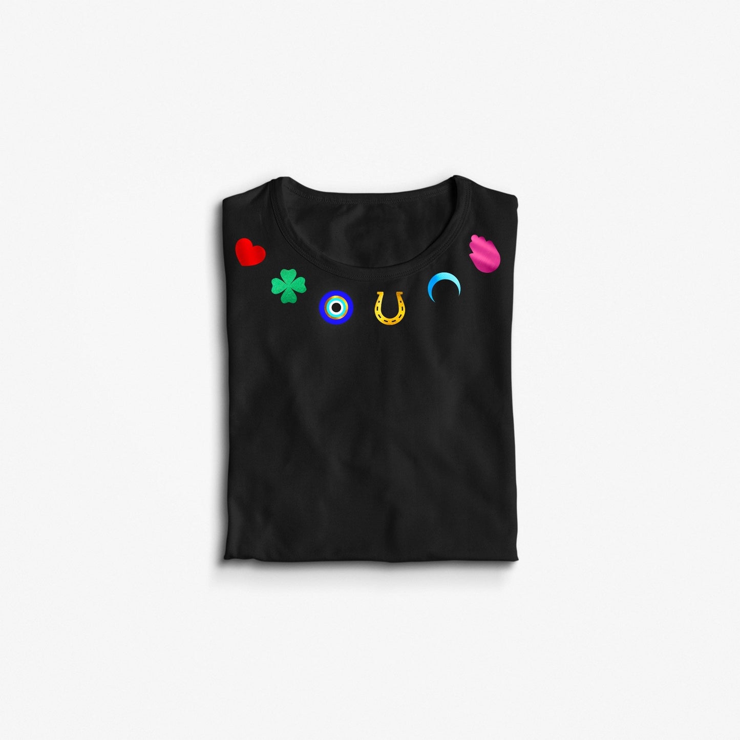 Good Luck Elements Necklace T shirt, Evil Eye Necklace T shirt